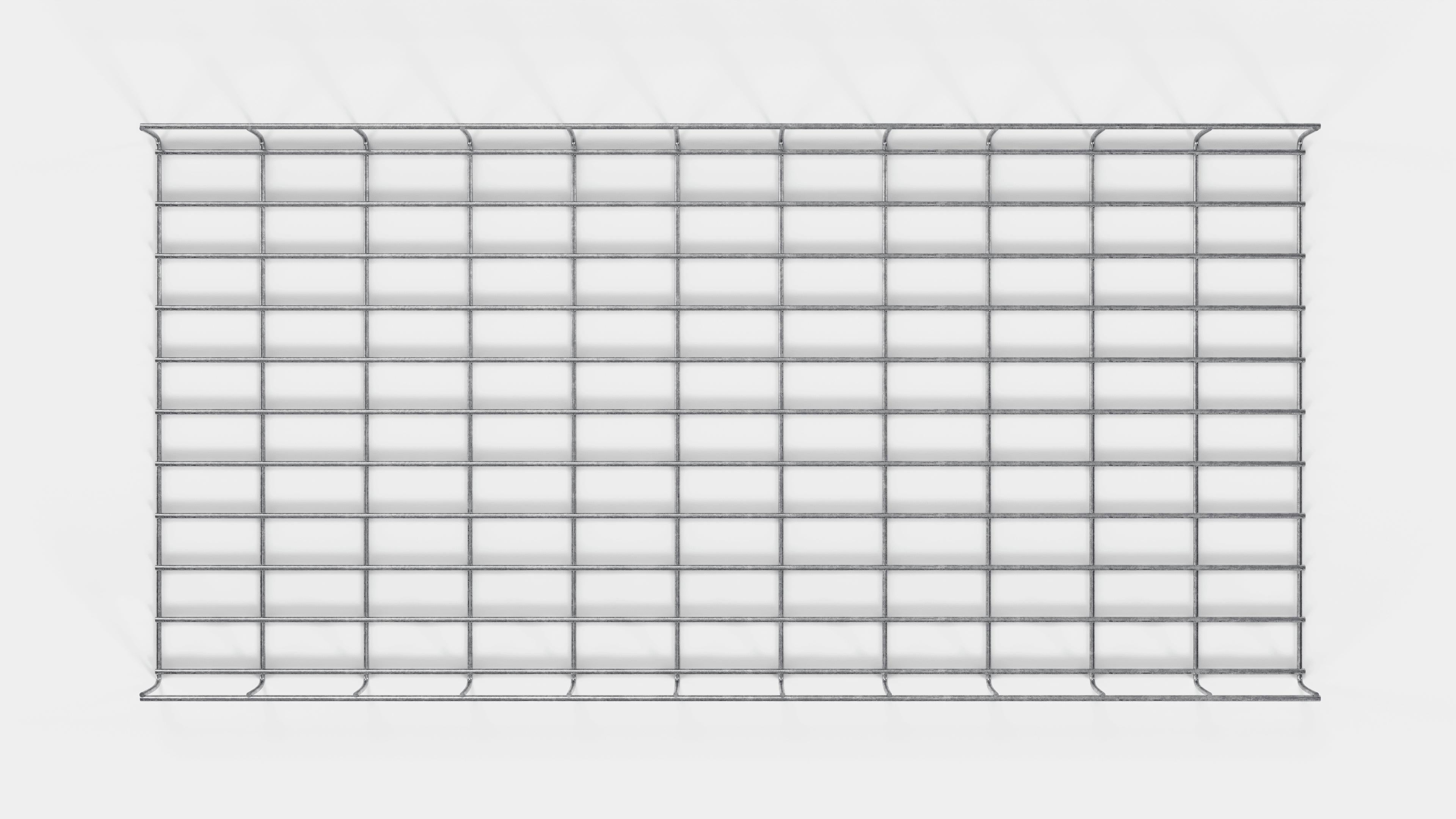 Treillis hauteur 110 cm, profondeur 5 cm, mailles 5 x 10 cm