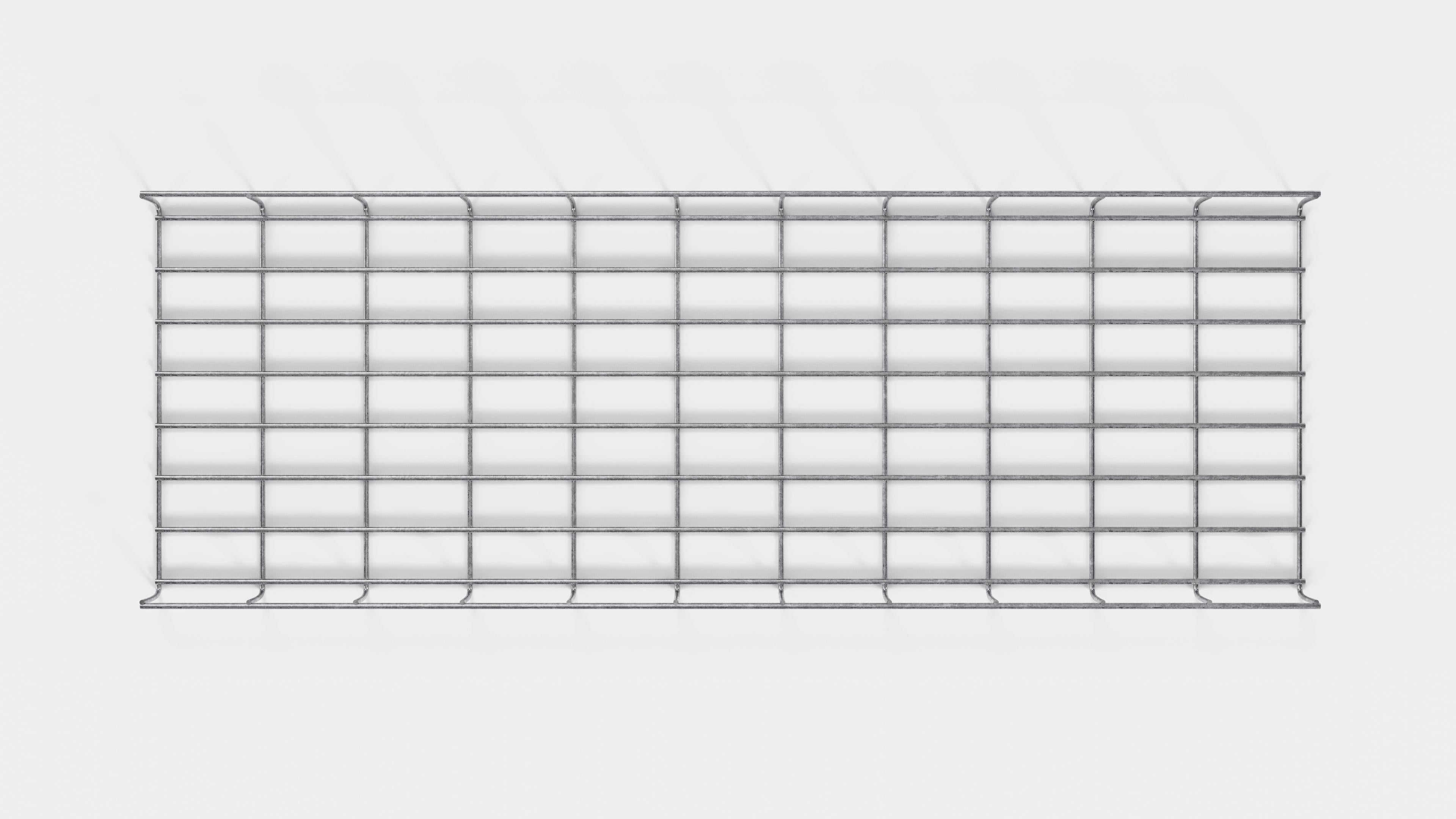 Treillis hauteur 110 cm, profondeur 5 cm, mailles 5 x 10 cm