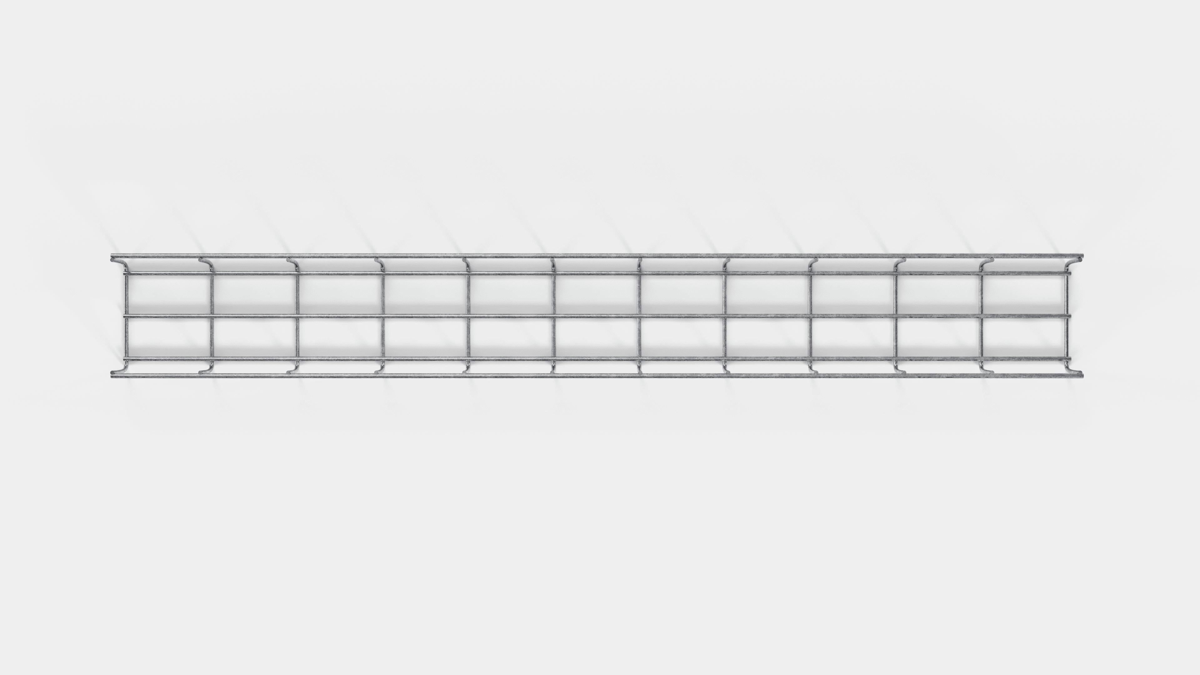Treillis hauteur 110 cm, profondeur 5 cm, mailles 5 x 10 cm
