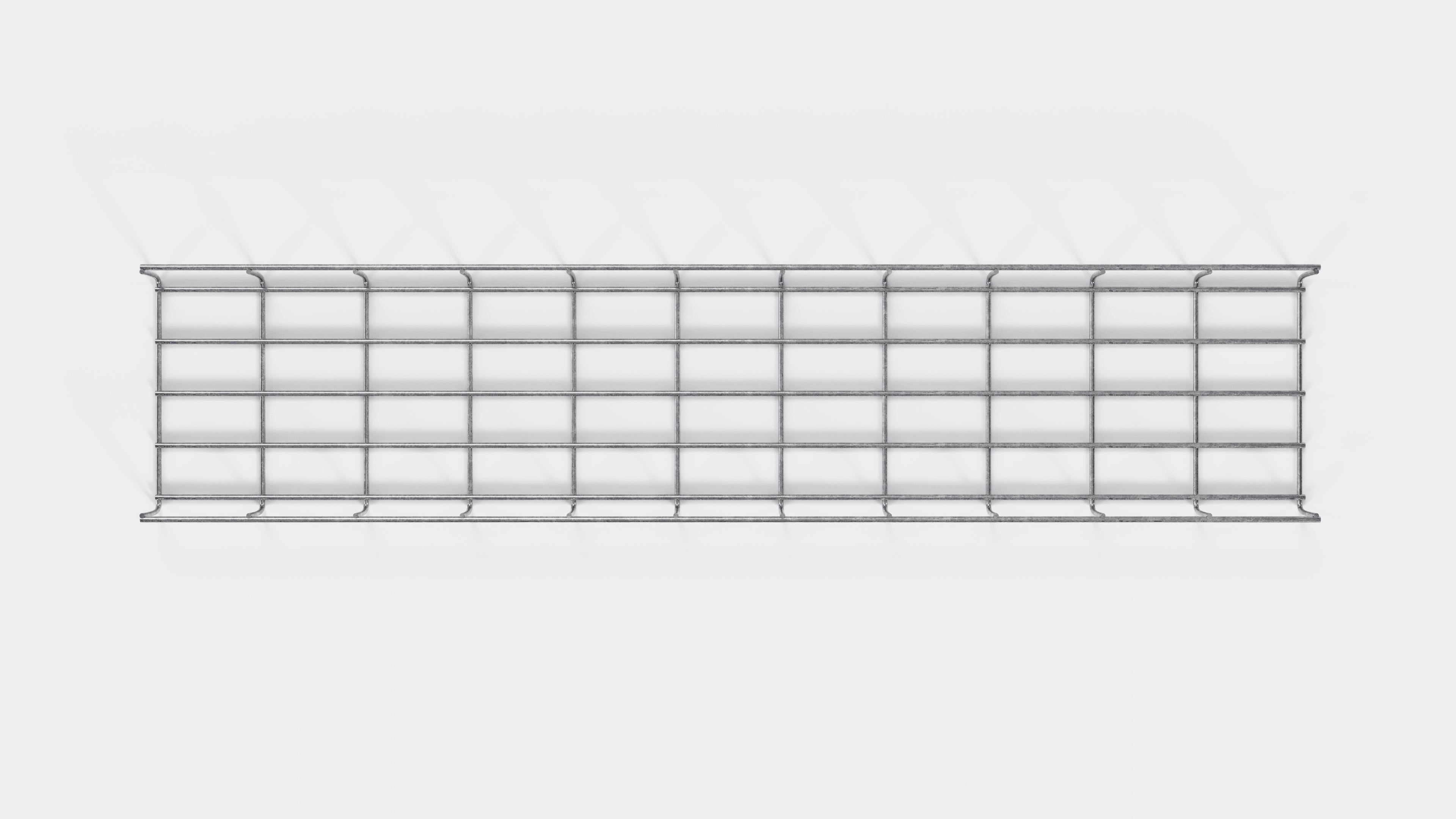 Treillis hauteur 110 cm, profondeur 5 cm, mailles 5 x 10 cm