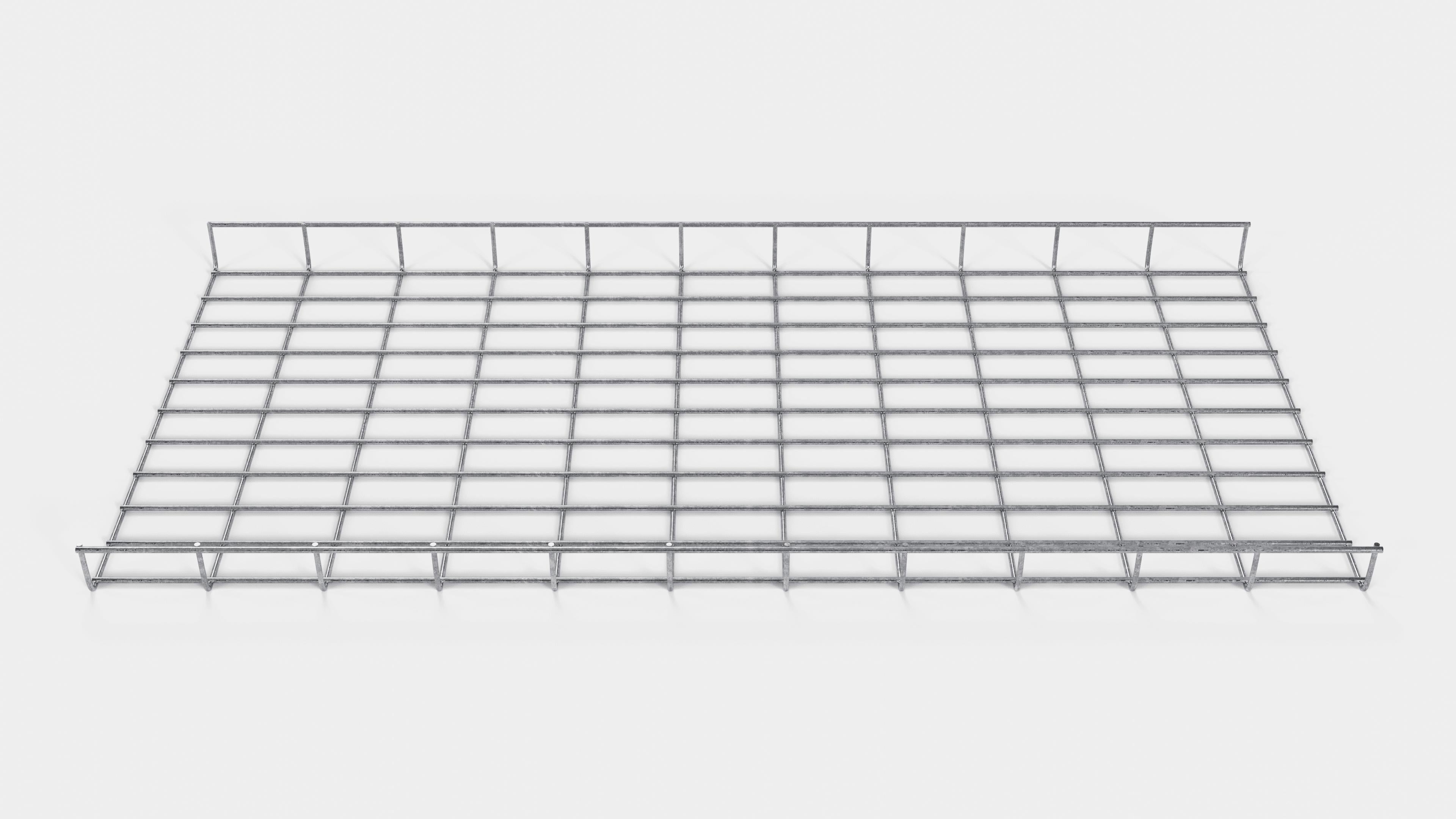 Treillis hauteur 110 cm, profondeur 5 cm, mailles 5 x 10 cm