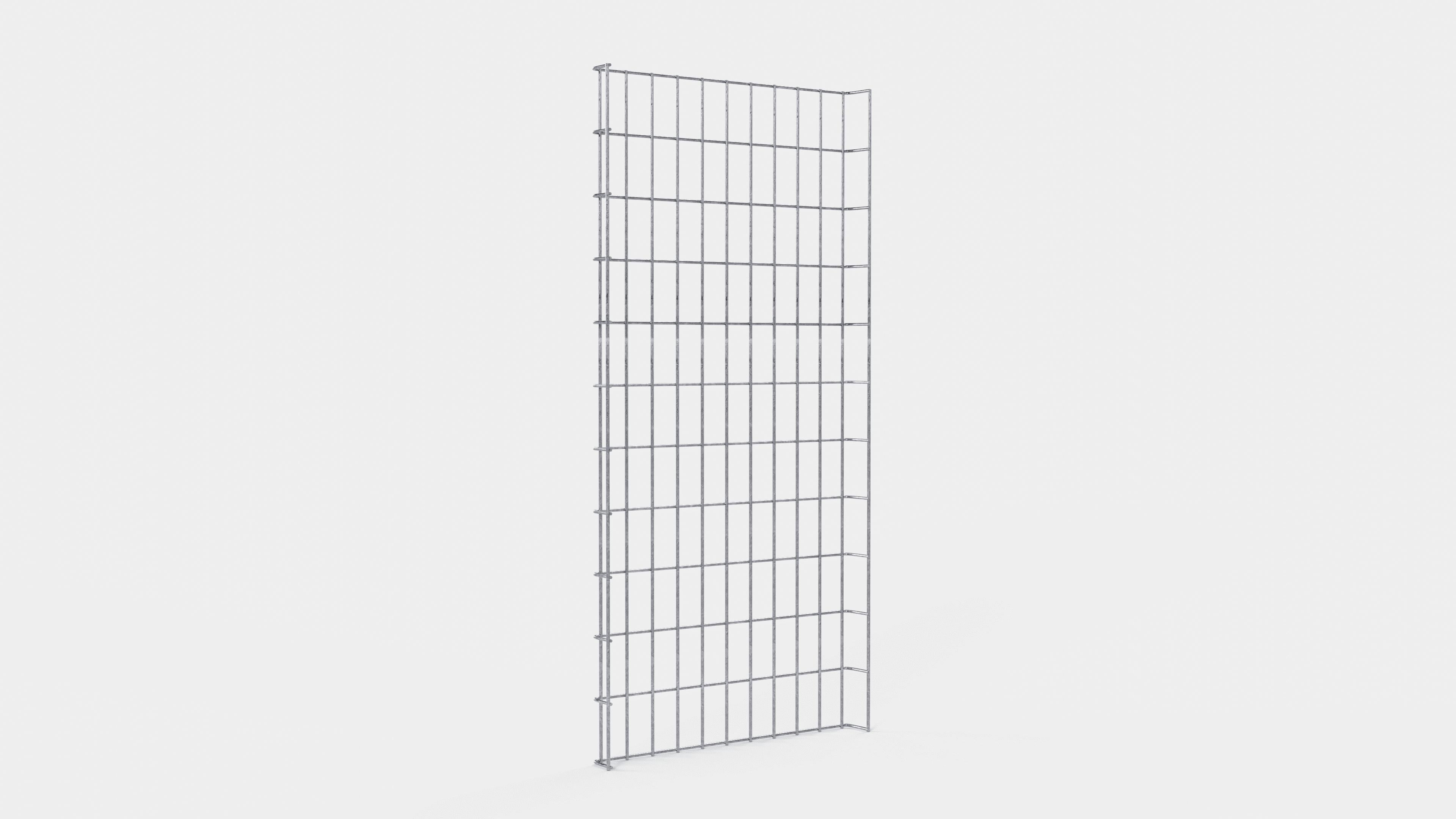Treillis hauteur 110 cm, profondeur 5 cm, mailles 5 x 10 cm