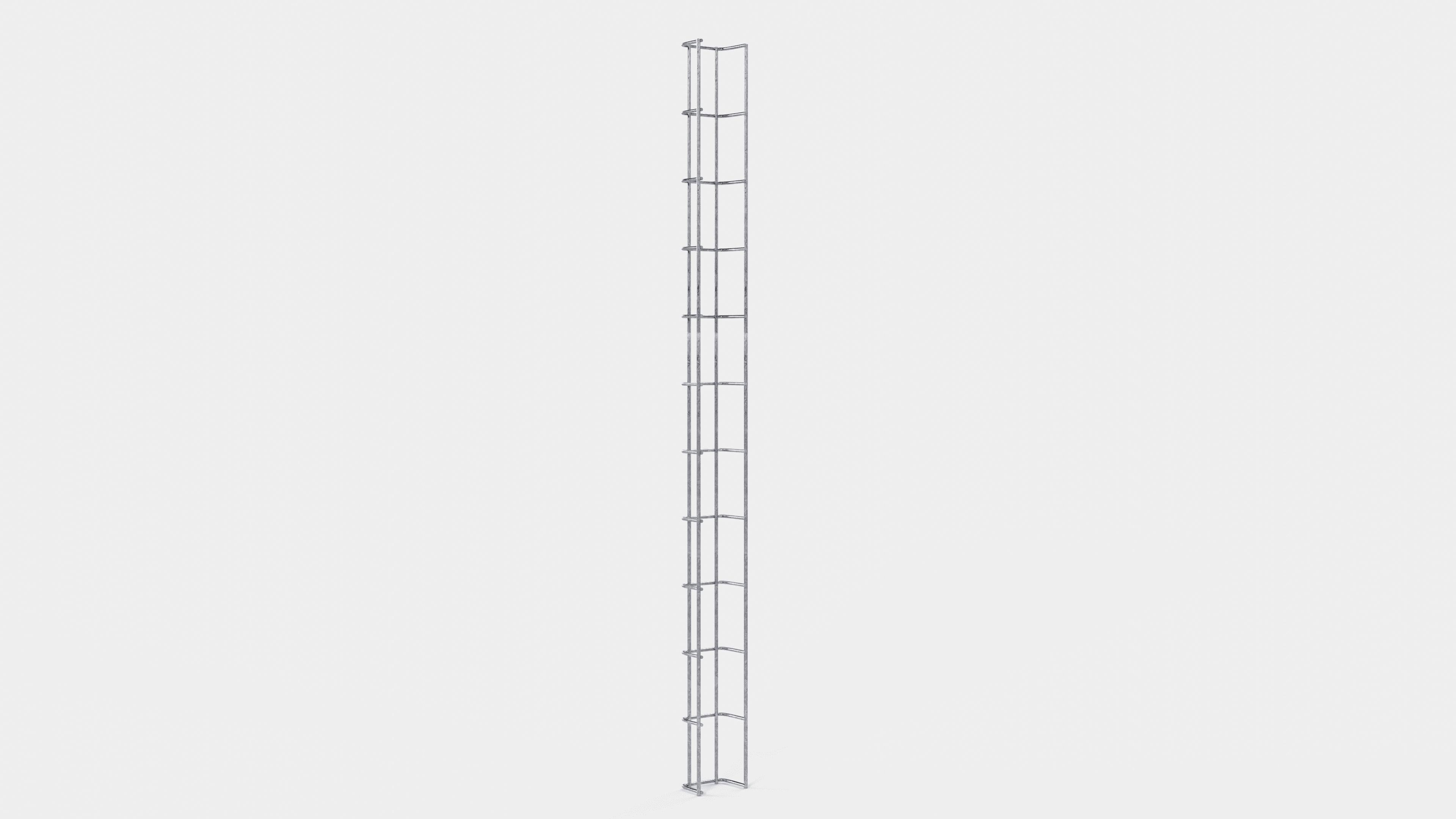 Treillis hauteur 110 cm, profondeur 5 cm, mailles 5 x 10 cm