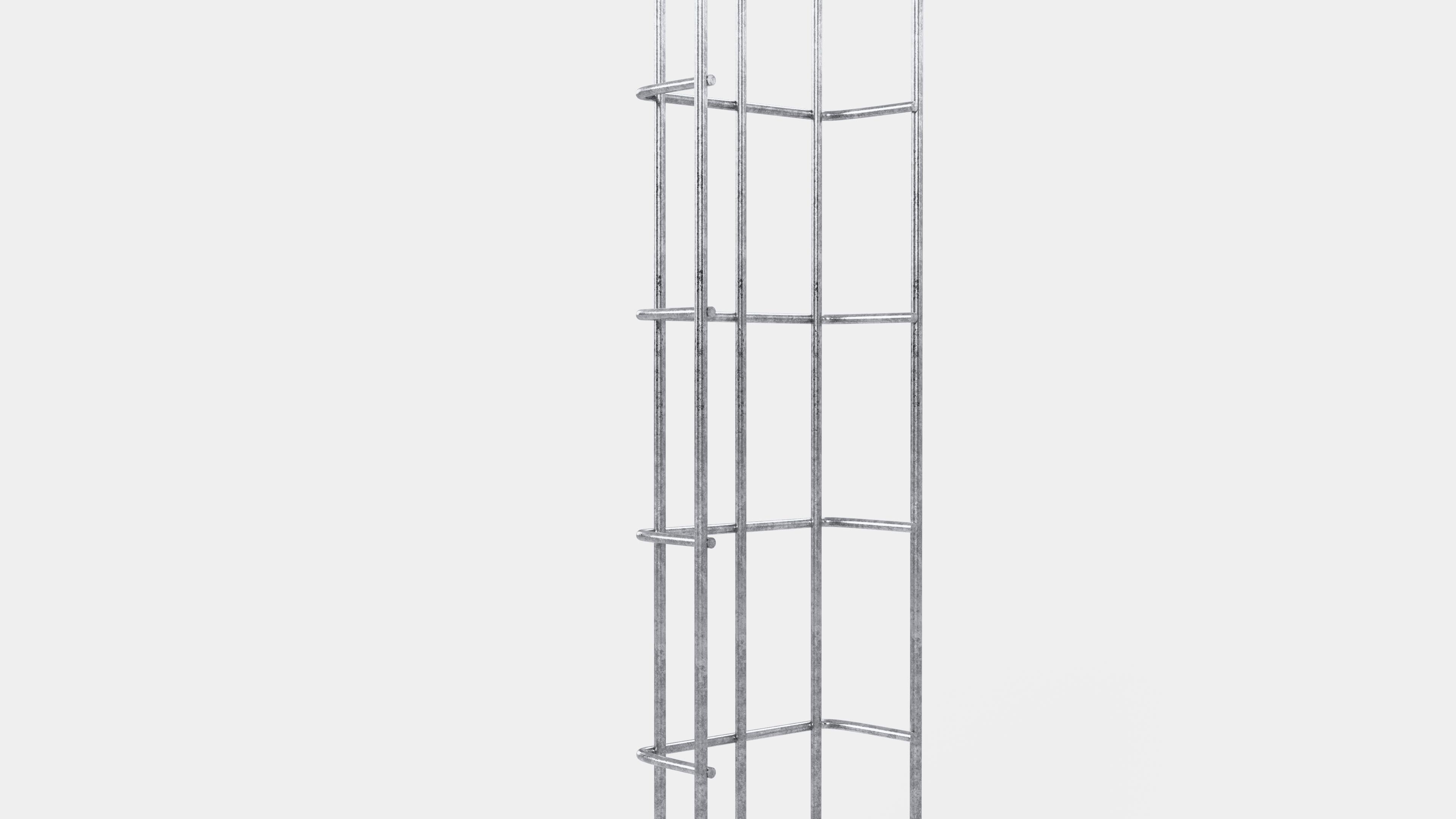 Treillis hauteur 110 cm, profondeur 5 cm, mailles 5 x 10 cm