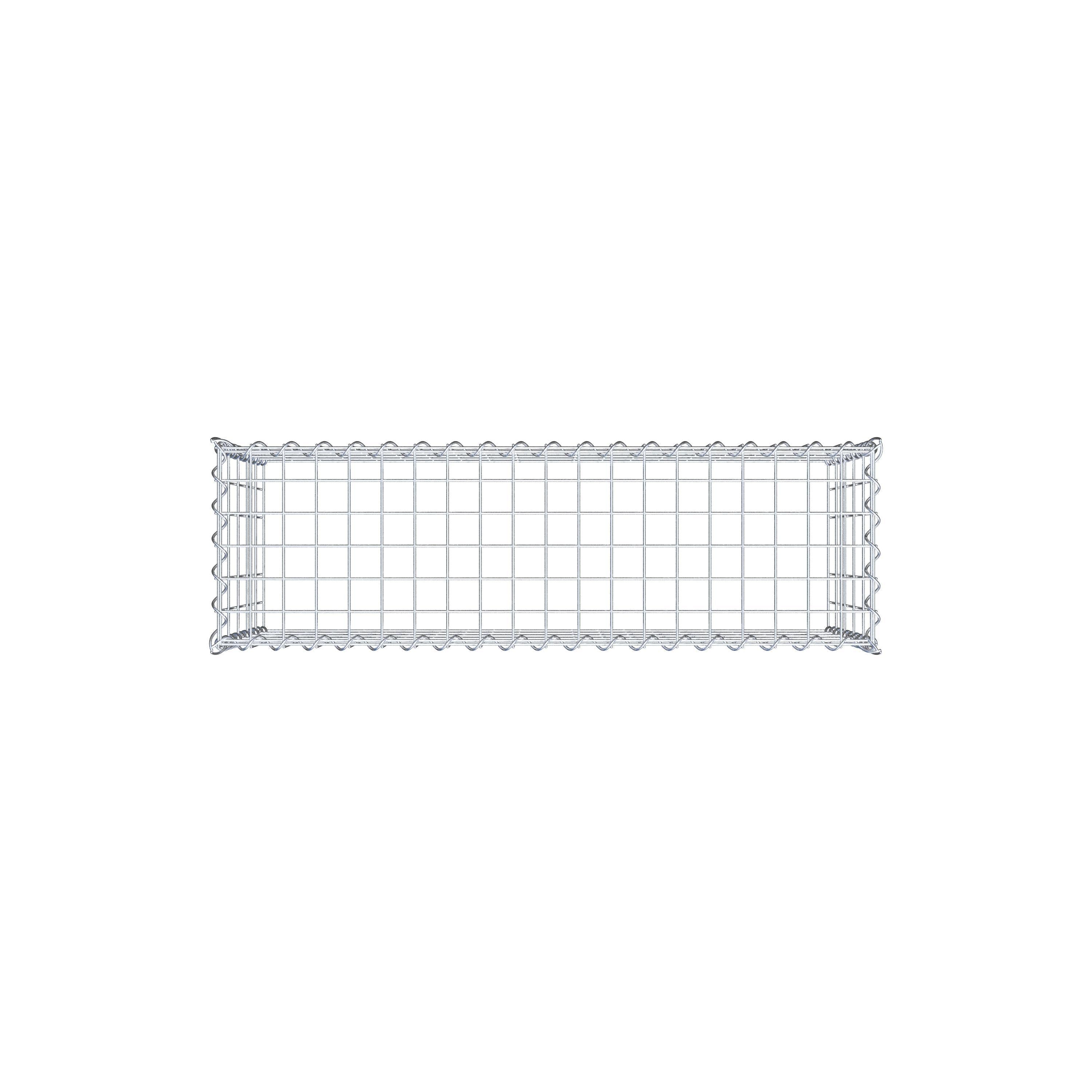 Påväxt gabion typ 3 100 cm x 50 cm x 30 cm (L x H x D), maskstorlek 5 cm x 10 cm, spiral