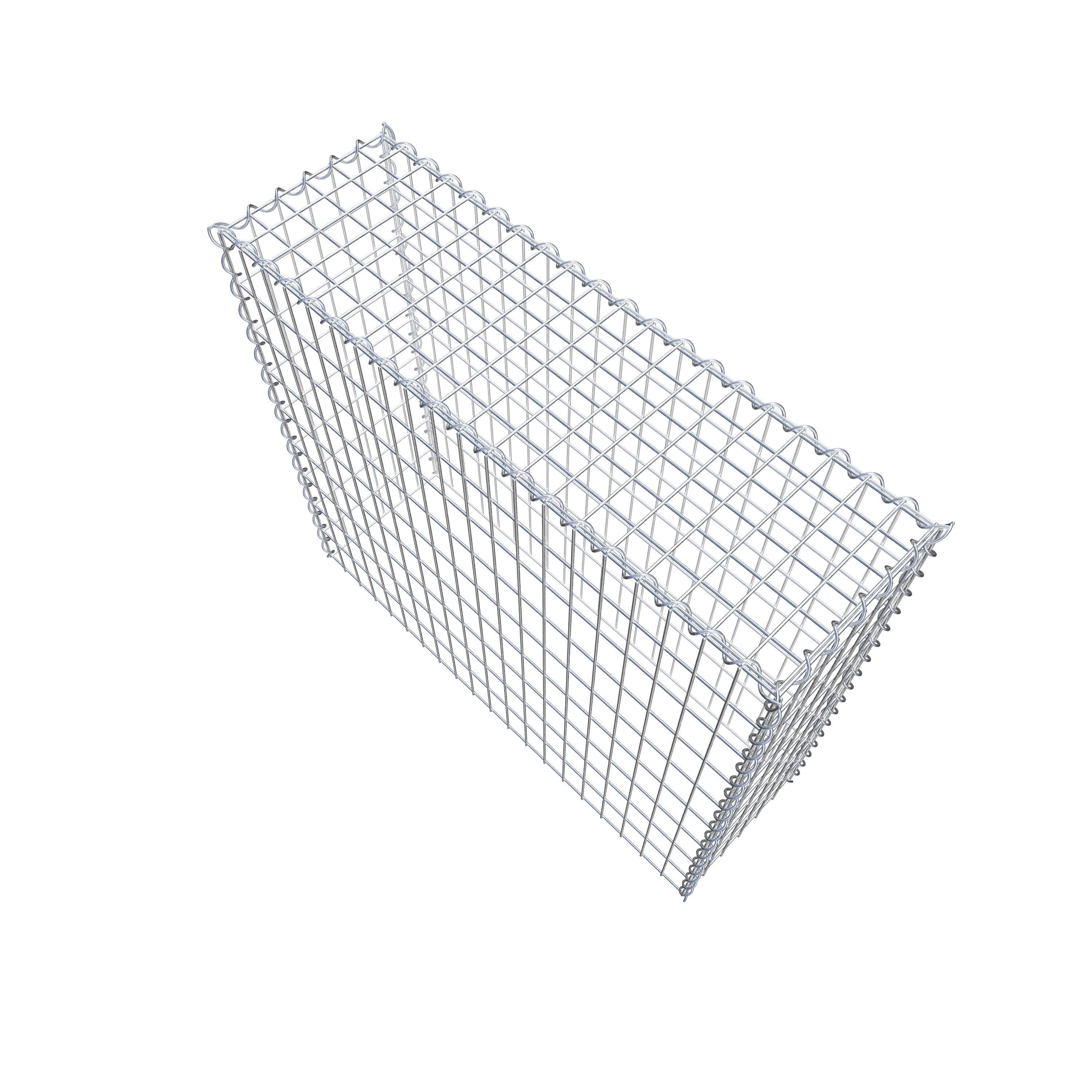 Odlad gabion typ 3 100 cm x 90 cm x 30 cm (L x H x D), maskstorlek 5 cm x 10 cm, spiral