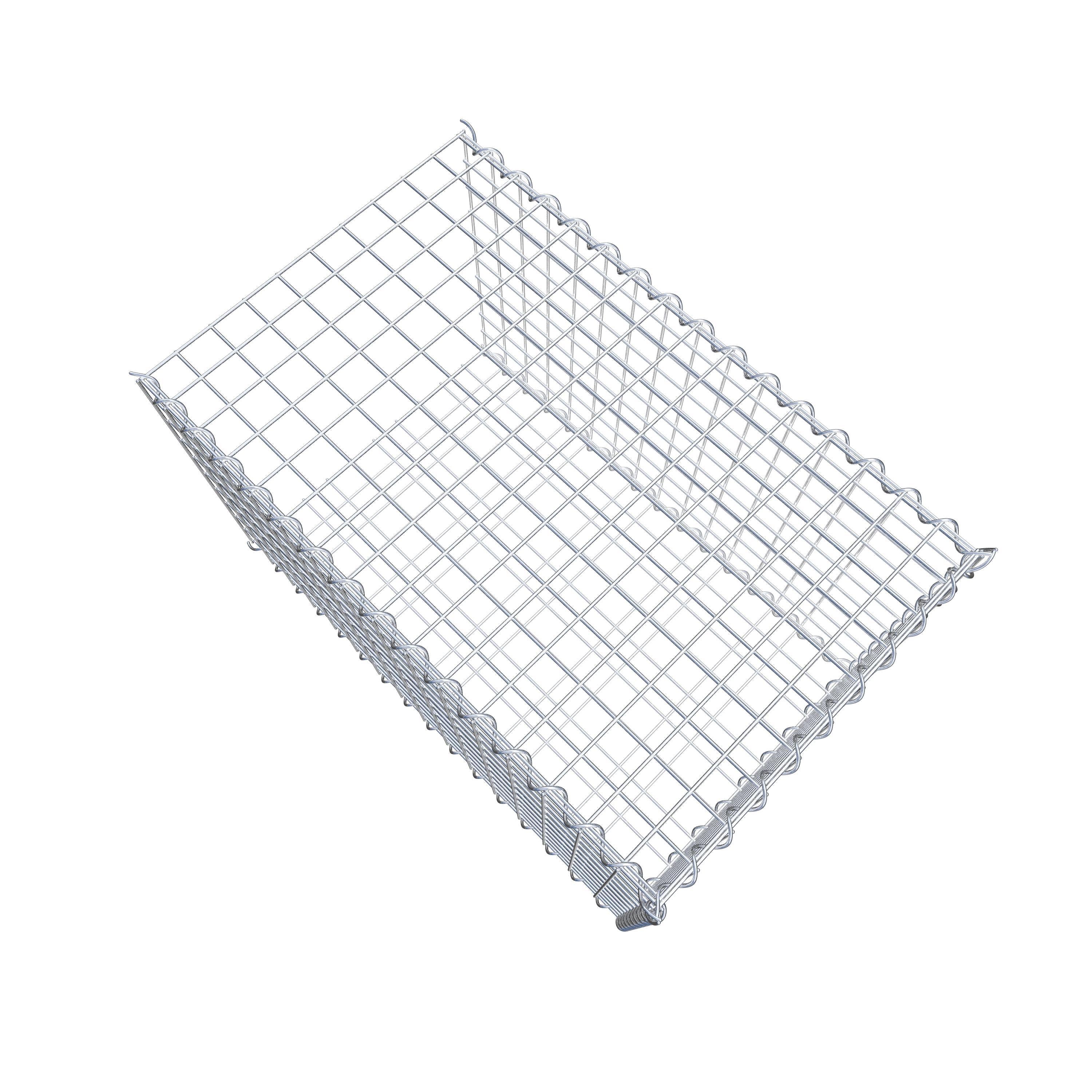 Gavión complementario tipo 2 80 cm x 50 cm x 50 cm (L x A x P), malla 5 cm x 5 cm, espiral