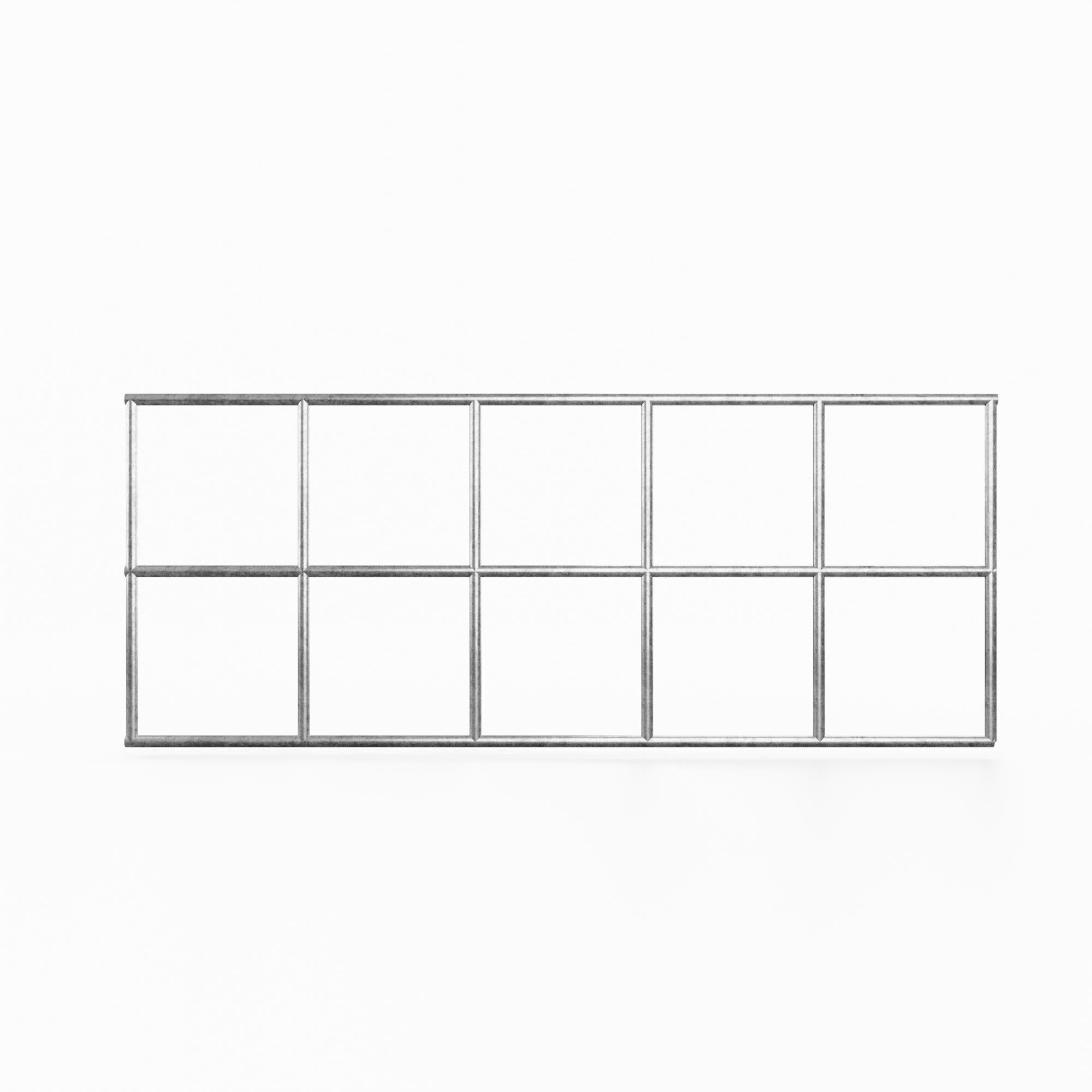 Grade 10 x 10 cm tamanho da malha