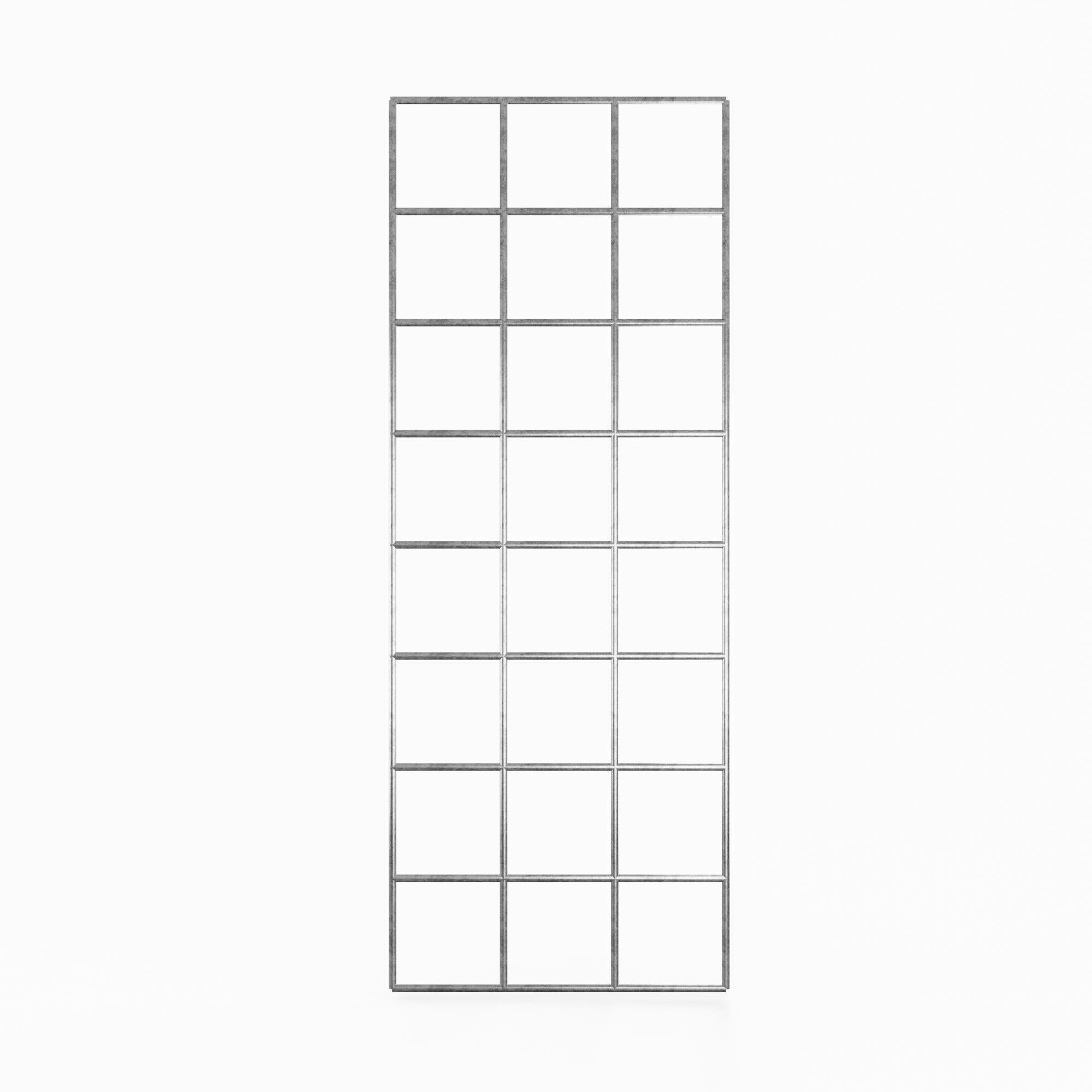 Grade 10 x 10 cm tamanho da malha