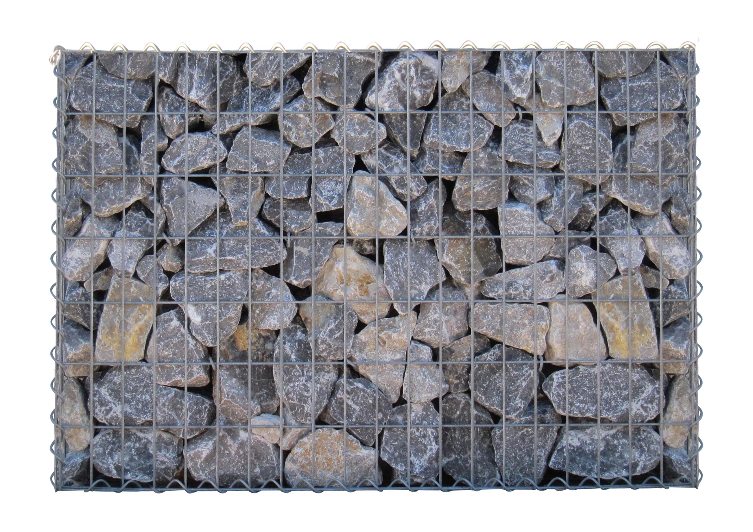 Gabion 100 cm x 70 cm x 30 cm (L x H x P), mailles 5 cm x 10 cm, spirale