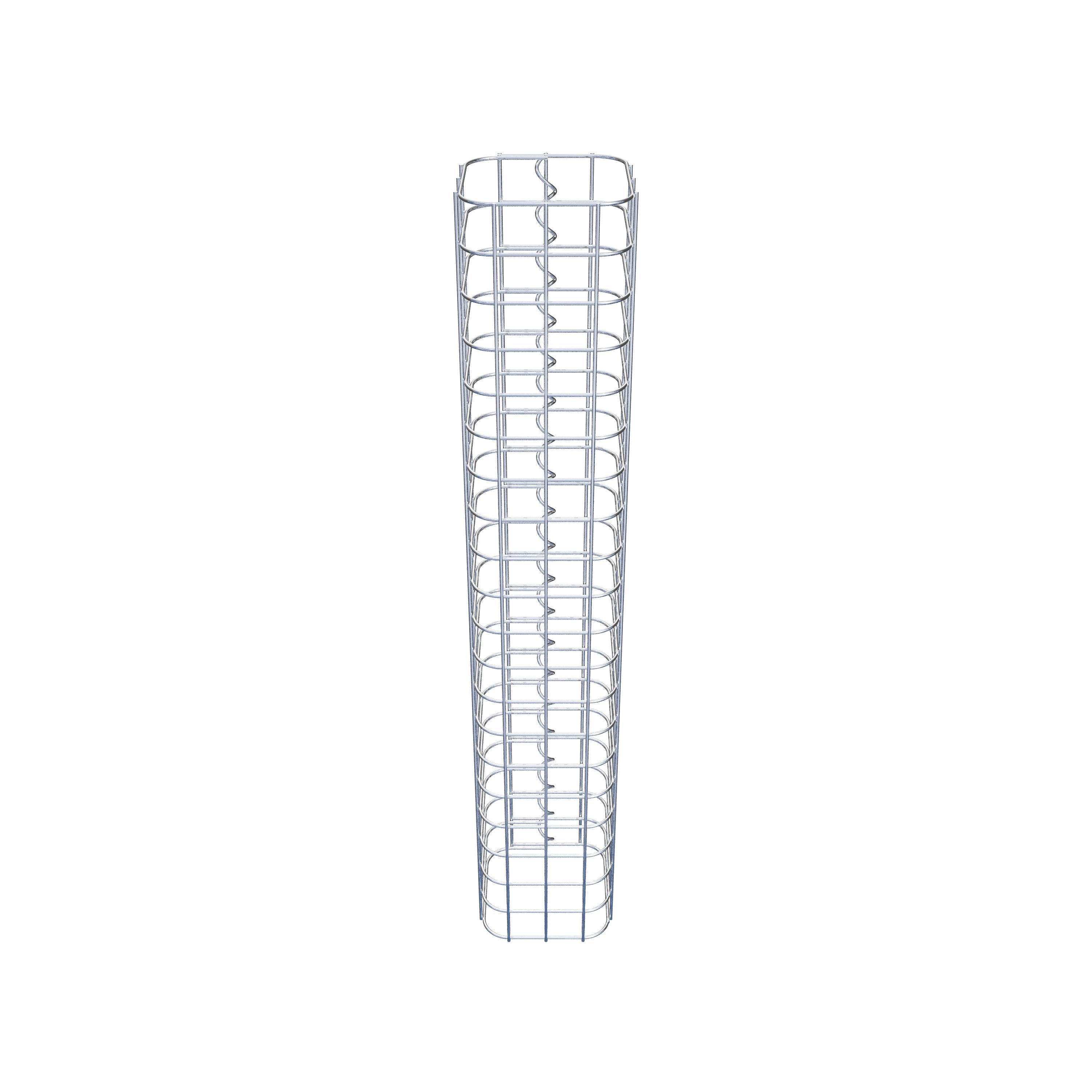 Gabionpelare 17 x 17 cm, MW 5 x 5 cm kvadrat