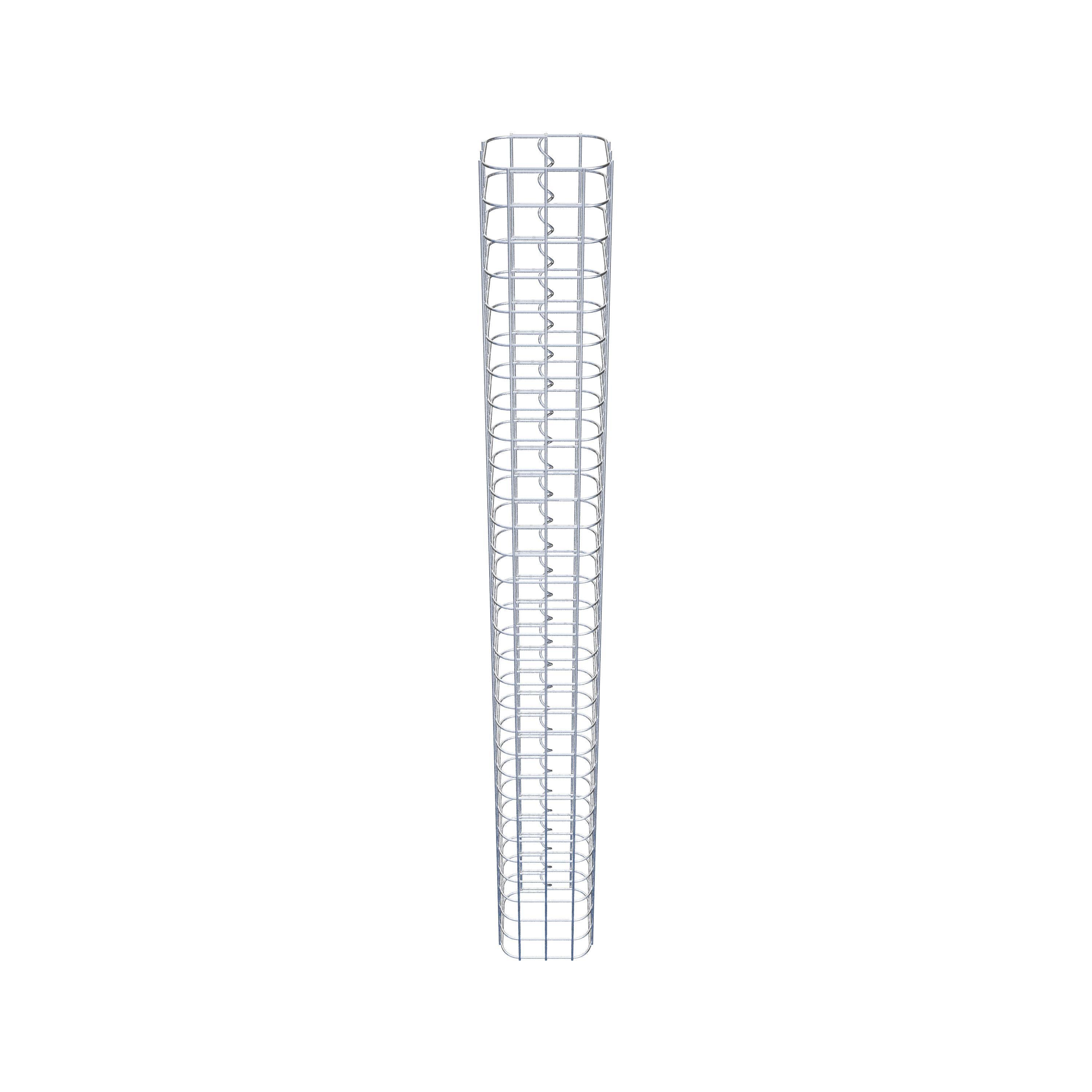 Gabionpelare 17 x 17 cm, MW 5 x 5 cm kvadrat
