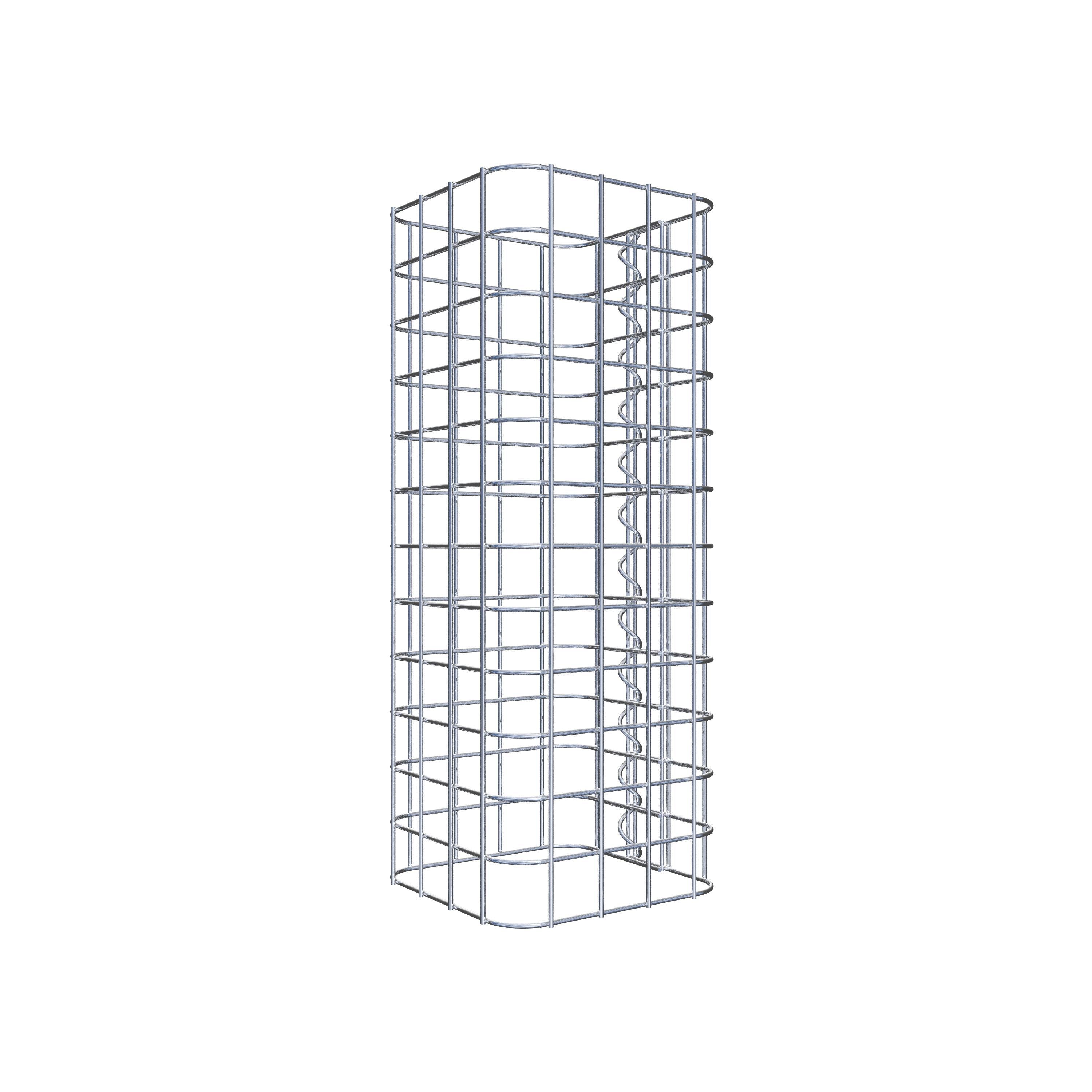 Gabionpelare 22 x 22 cm MW 5 x 5 cm kvadrat