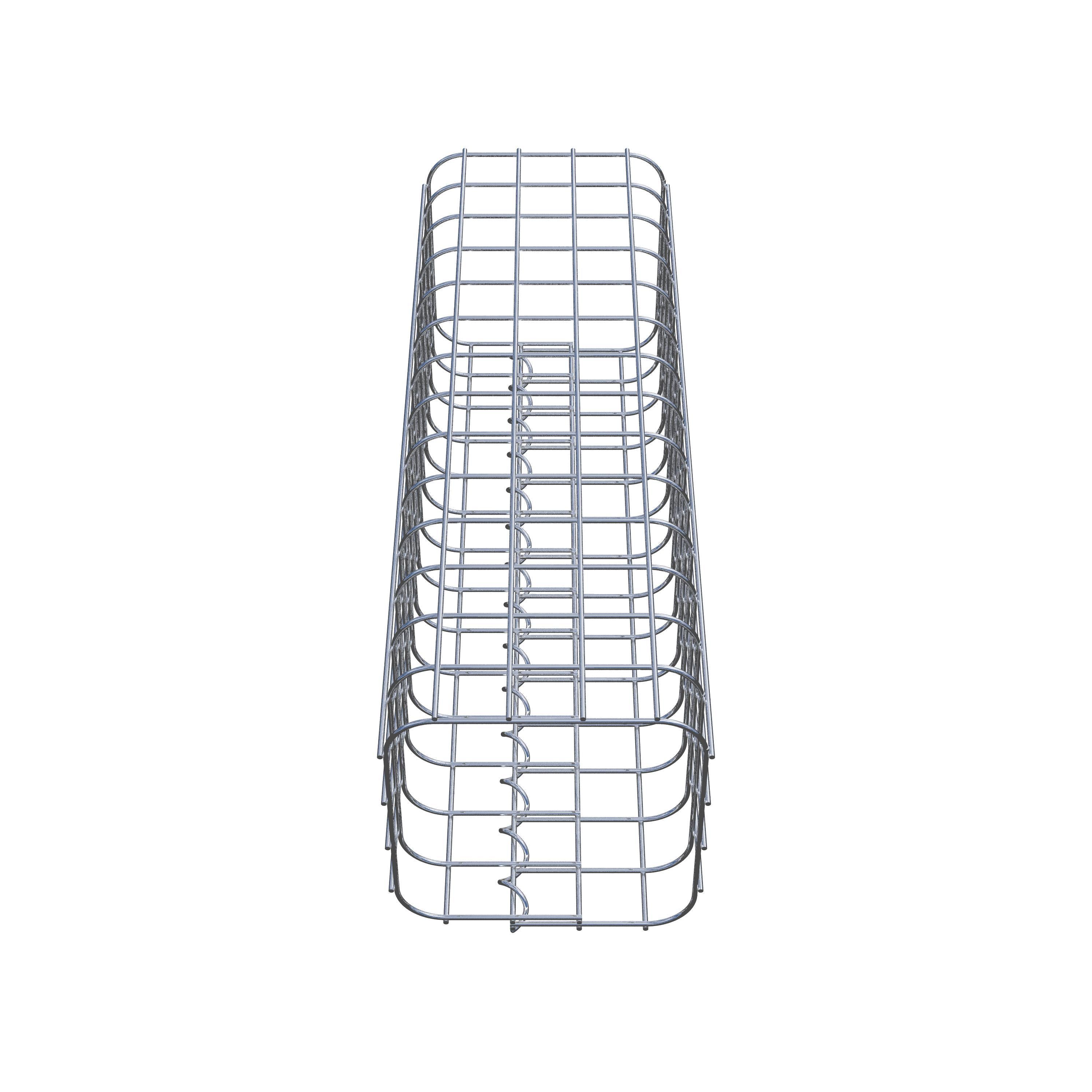 Gabionpelare 22 x 22 cm MW 5 x 5 cm kvadrat