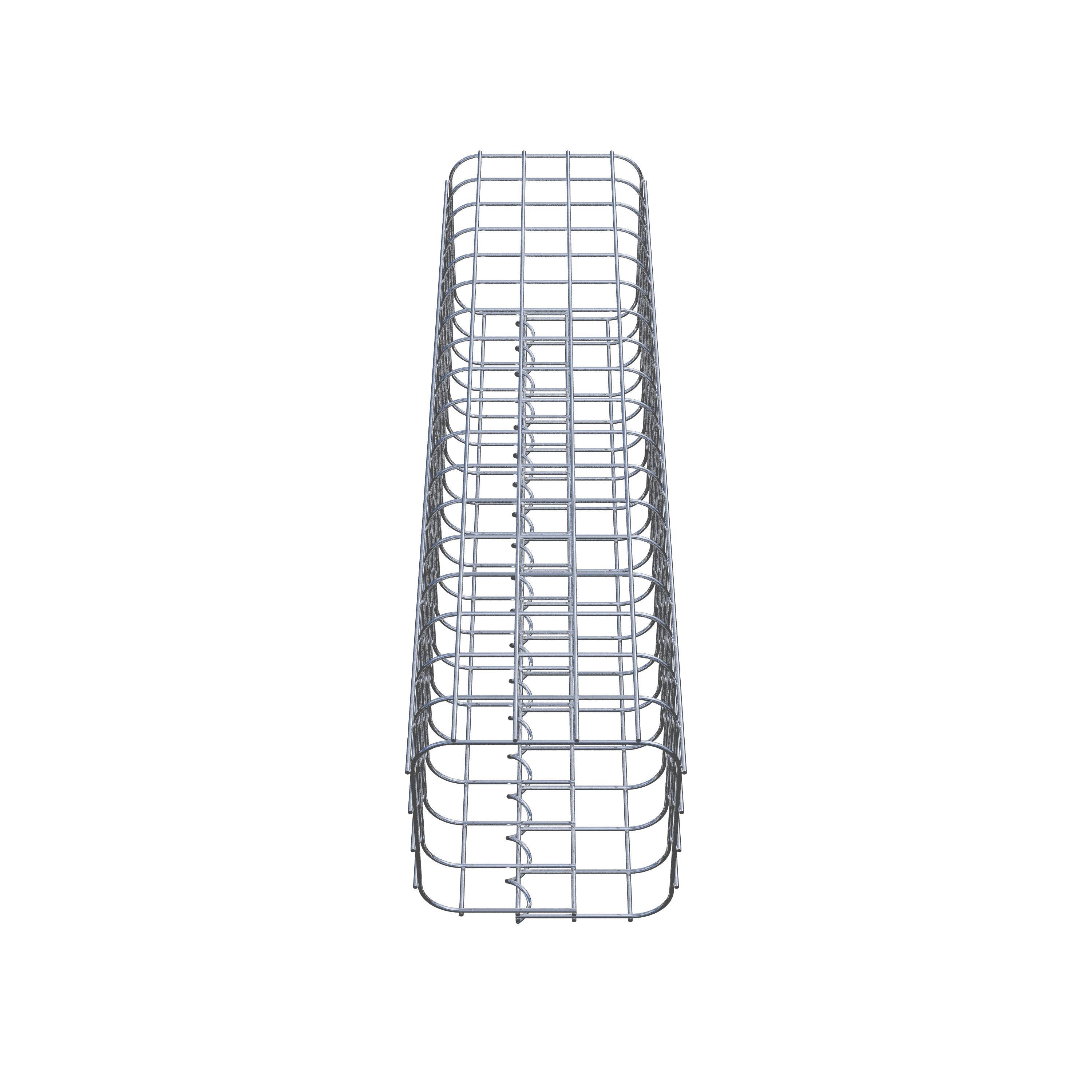 Gabionpelare 22 x 22 cm MW 5 x 5 cm kvadrat