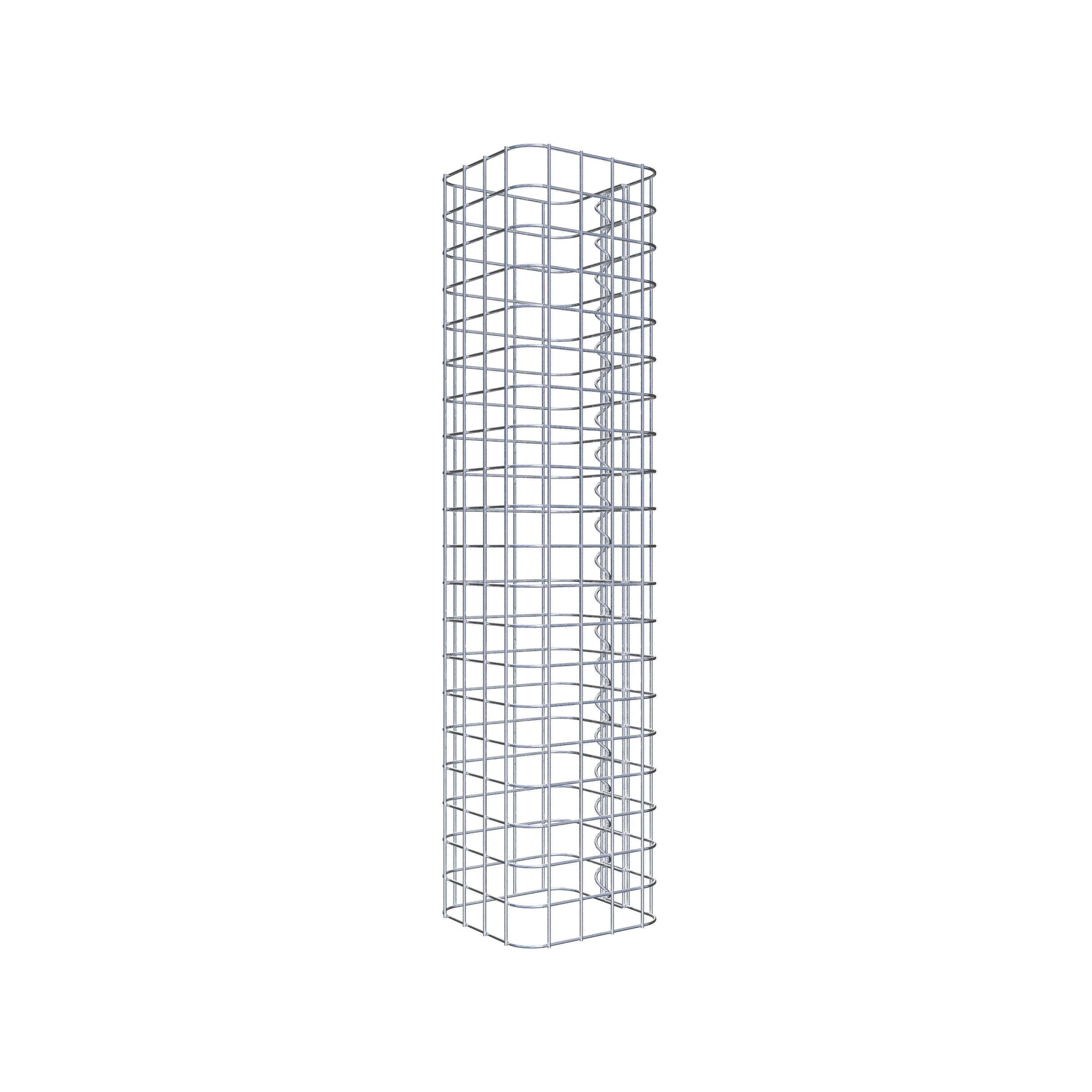 Gabionpelare 22 x 22 cm MW 5 x 5 cm kvadrat