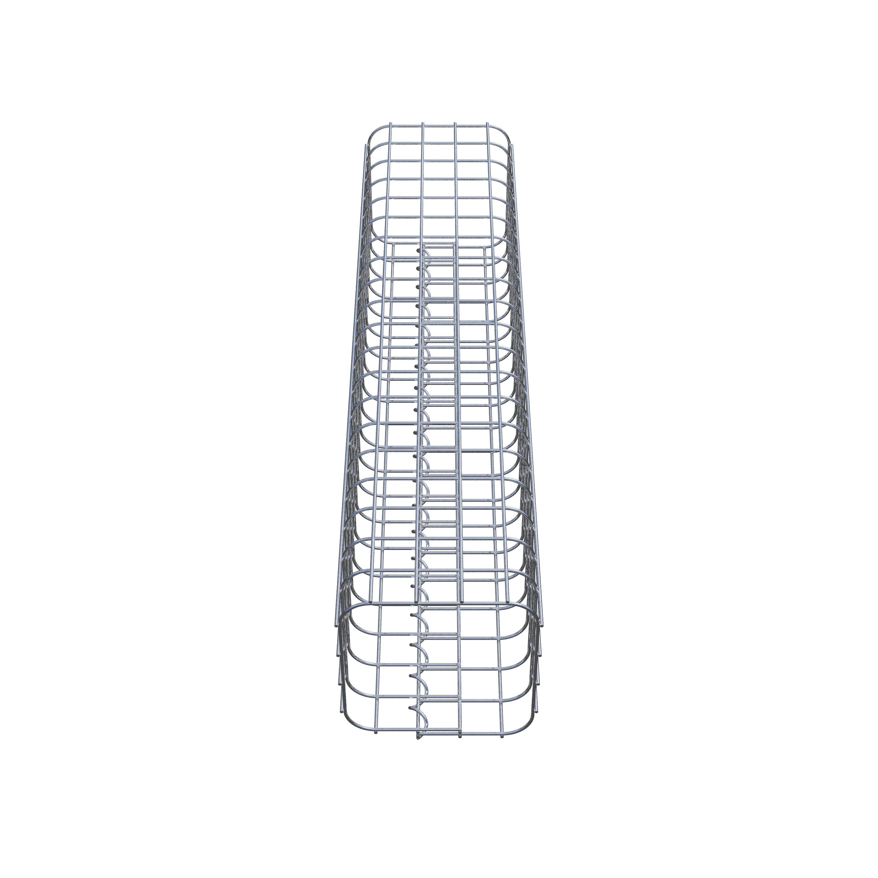 Gabionpelare 22 x 22 cm MW 5 x 5 cm kvadrat