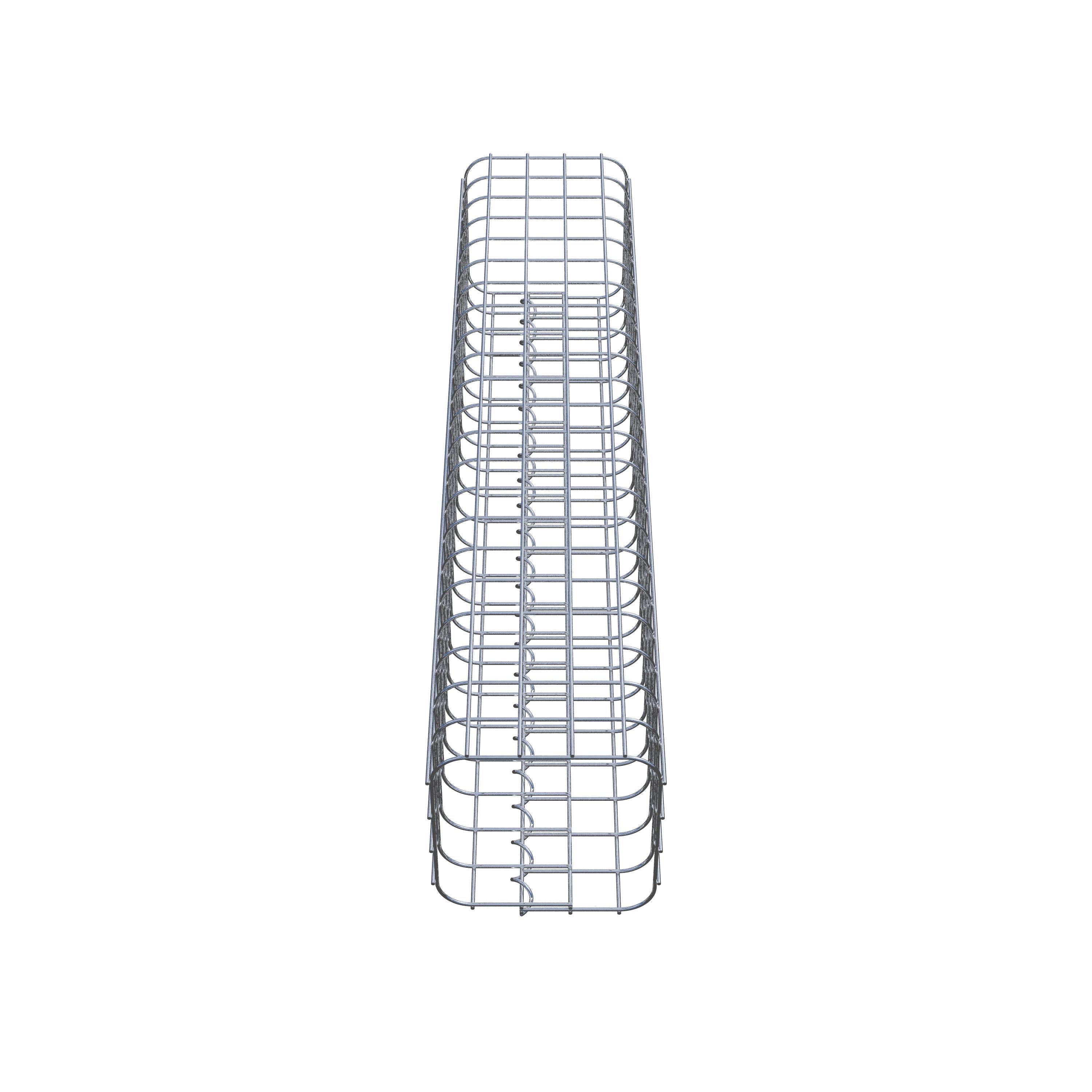 Gabionpelare 22 x 22 cm MW 5 x 5 cm kvadrat