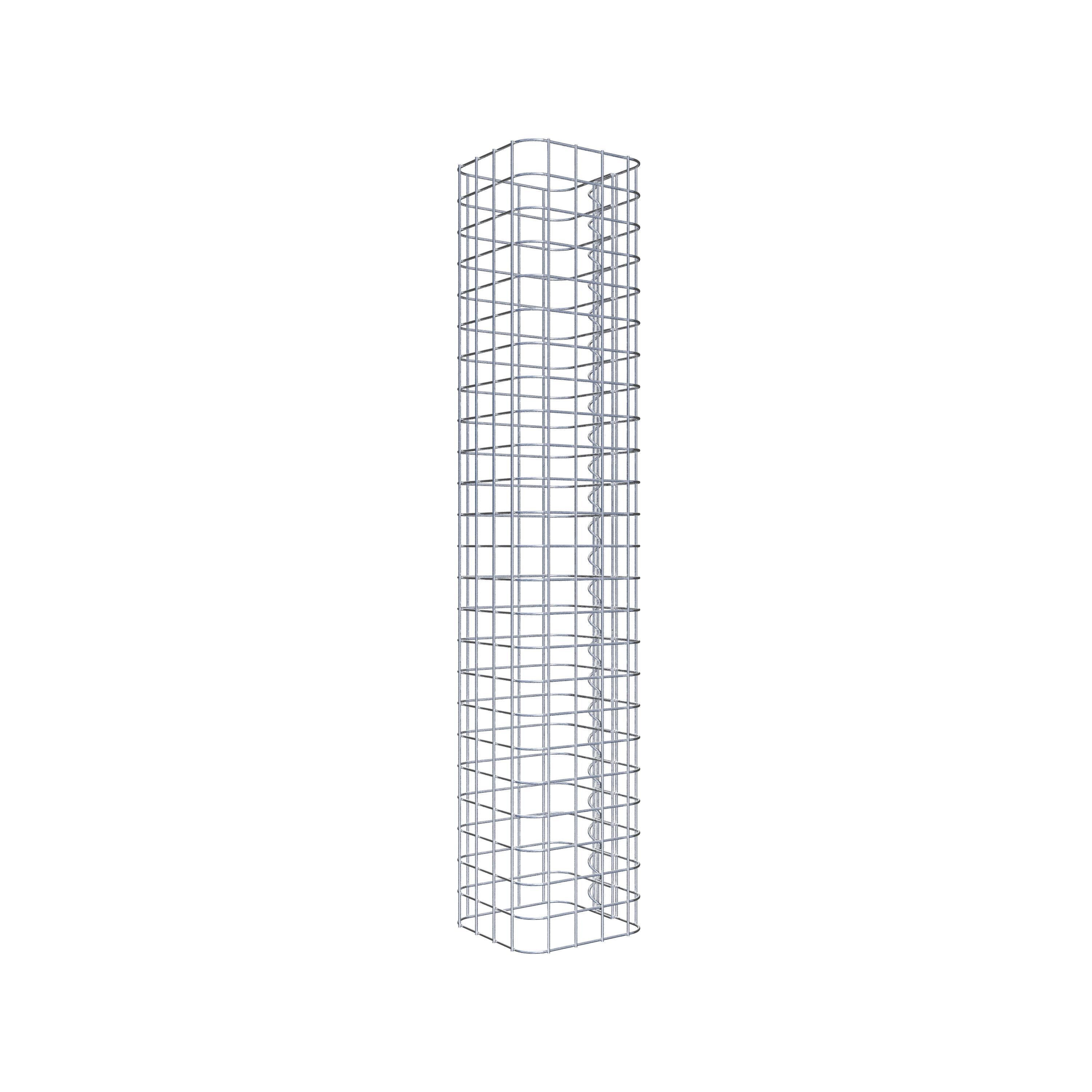Gabionpelare 22 x 22 cm MW 5 x 5 cm kvadrat