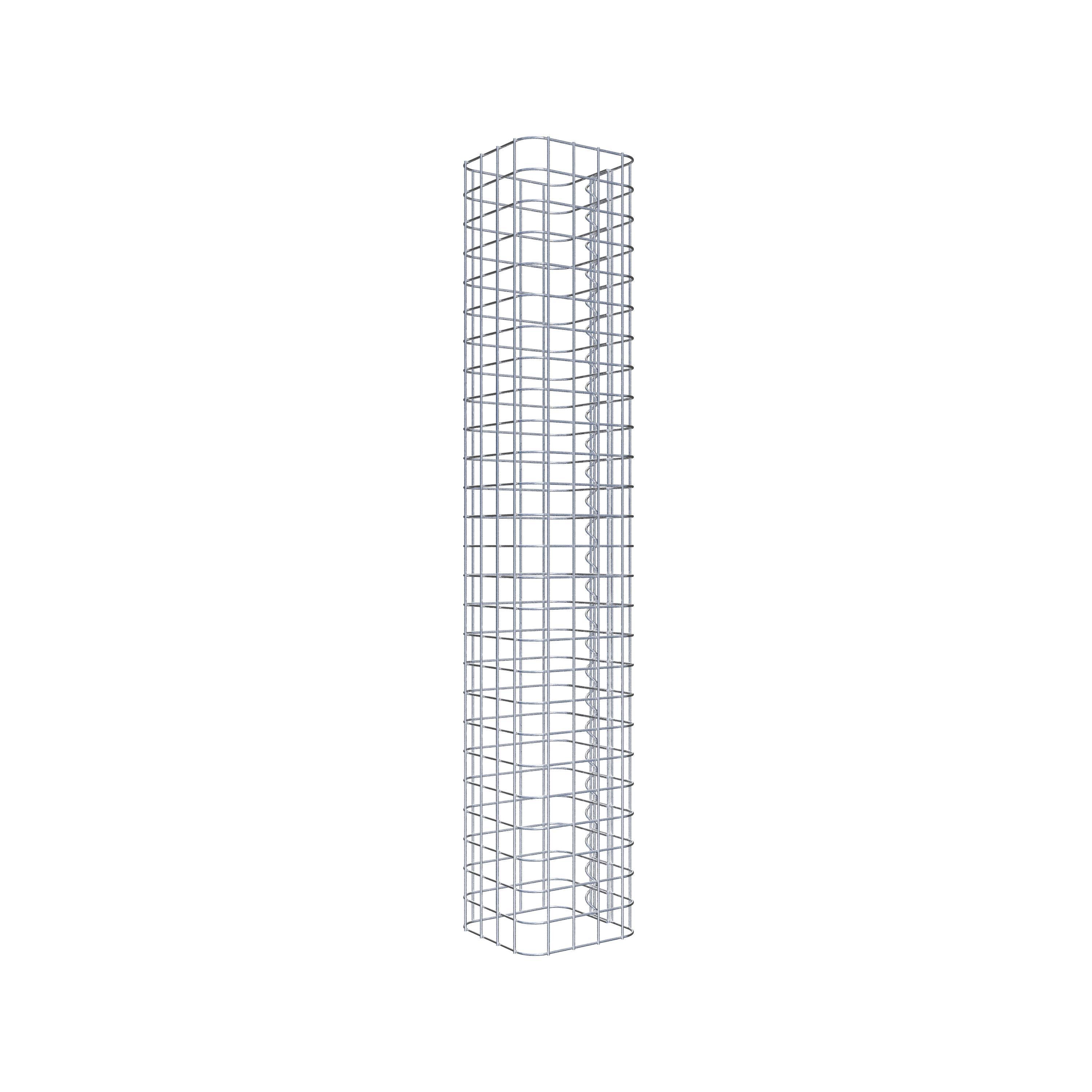 Gabionpelare 22 x 22 cm MW 5 x 5 cm kvadrat