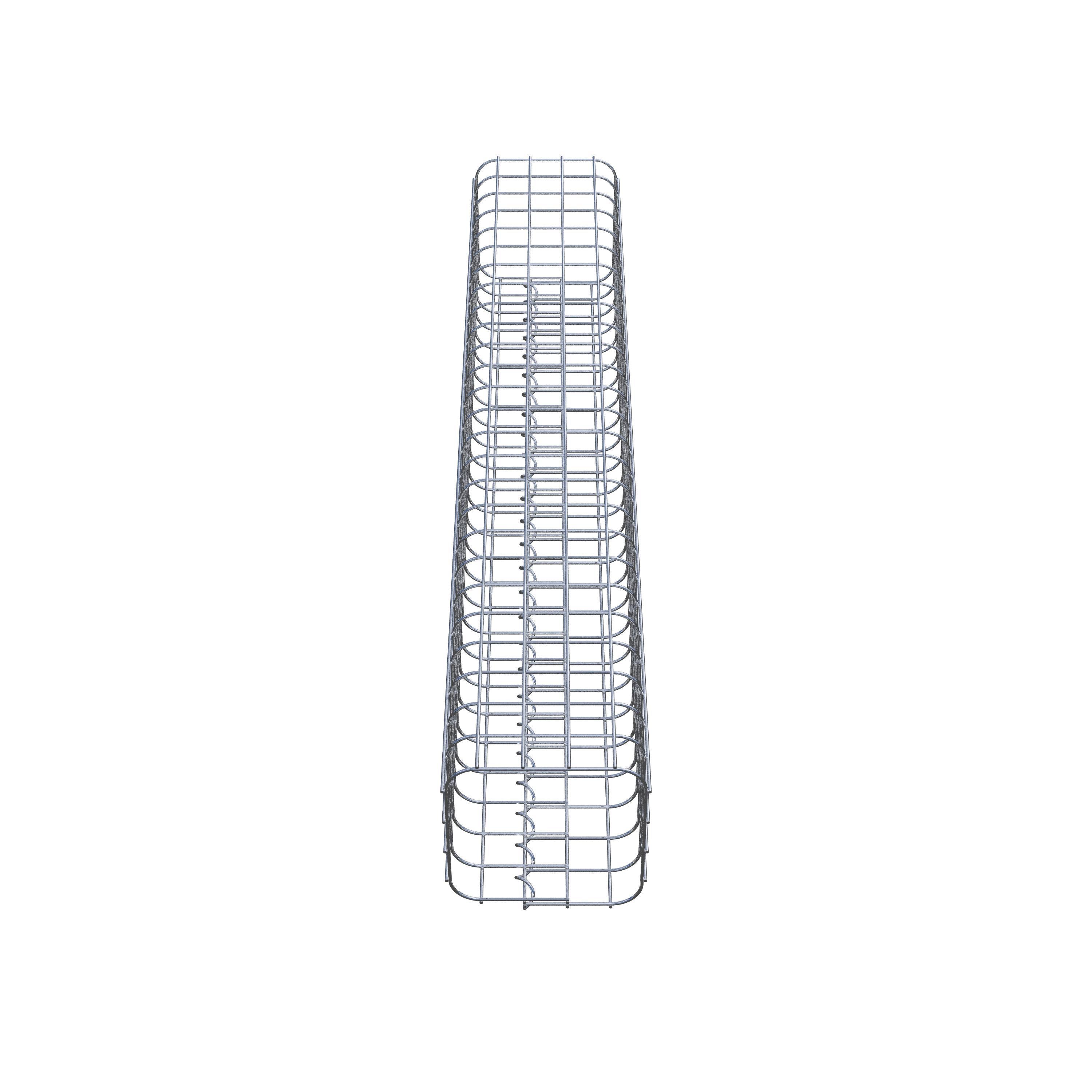 Gabionpelare 22 x 22 cm MW 5 x 5 cm kvadrat