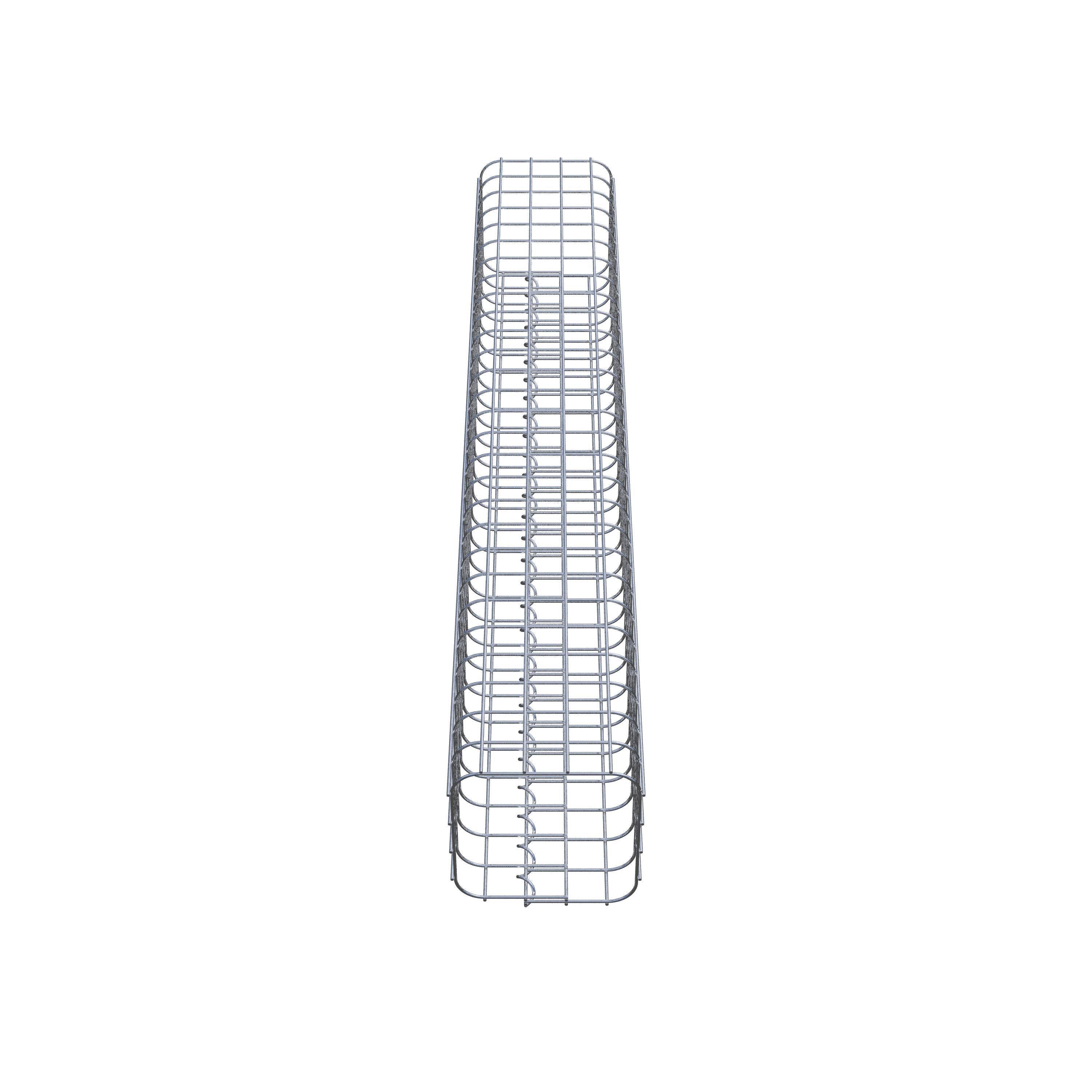 Gabionpelare 22 x 22 cm MW 5 x 5 cm kvadrat