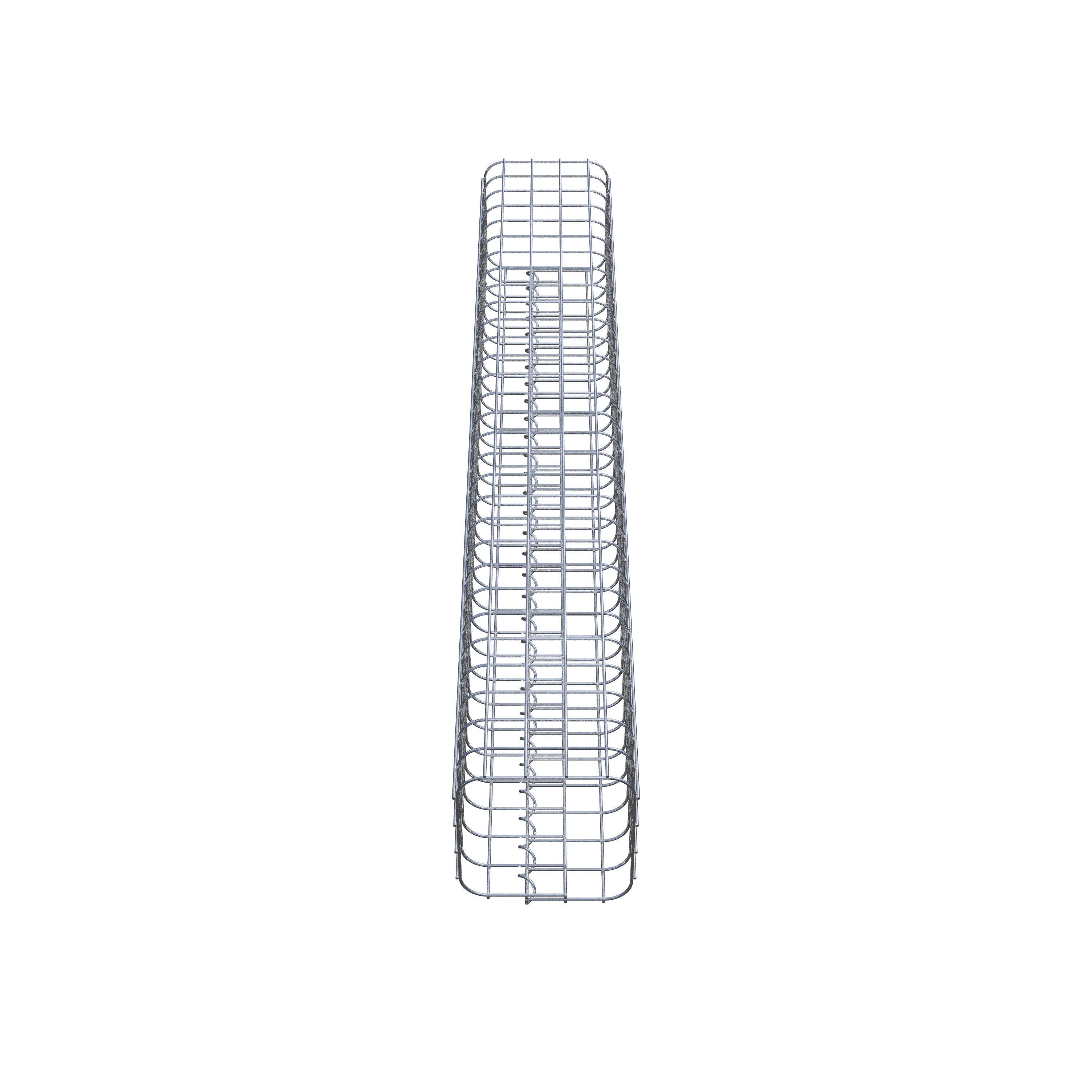 Gabionpelare 22 x 22 cm MW 5 x 5 cm kvadrat