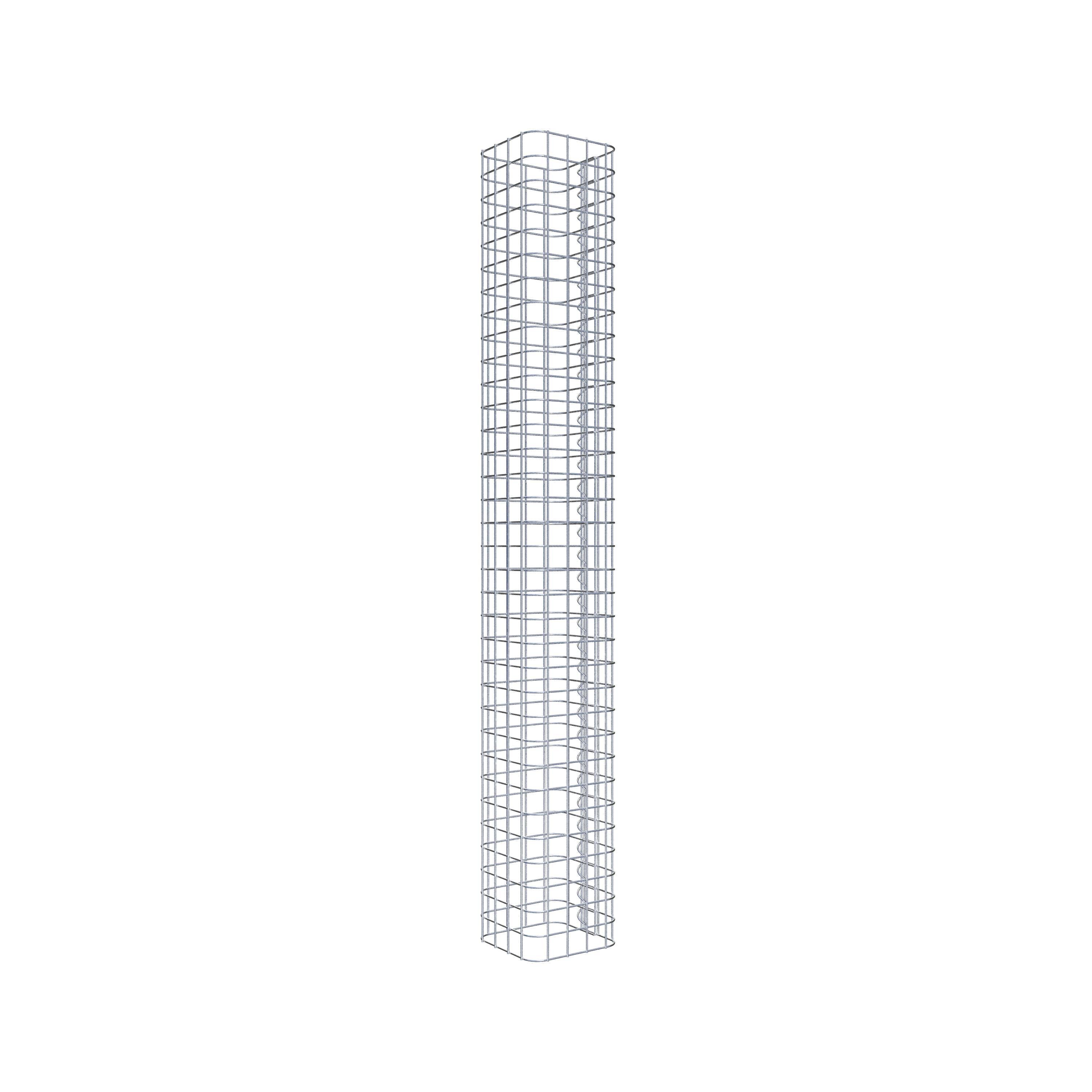 Gabionpelare 22 x 22 cm MW 5 x 5 cm kvadrat