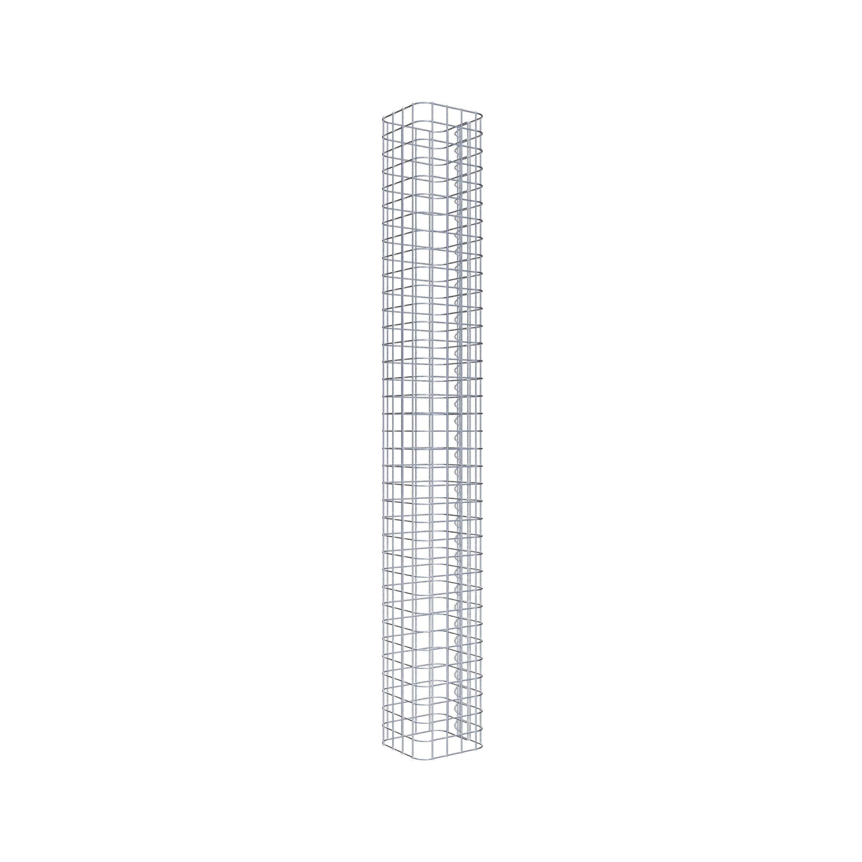 Gabionpelare 22 x 22 cm MW 5 x 5 cm kvadrat