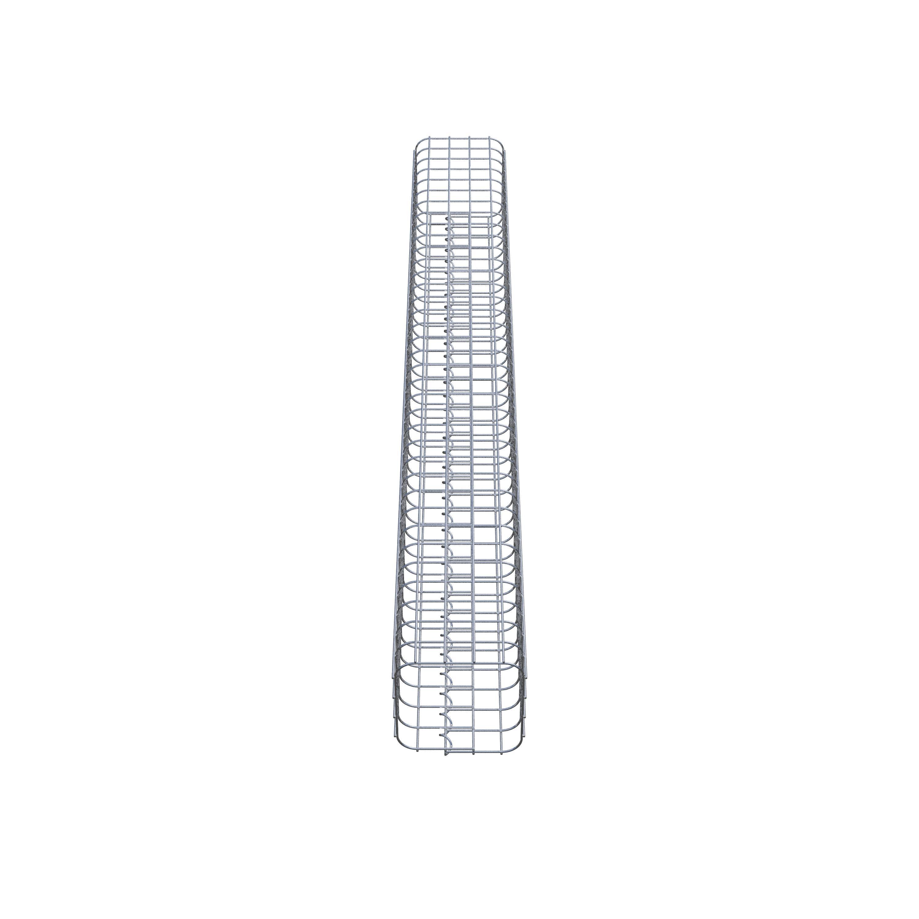 Gabionpelare 22 x 22 cm MW 5 x 5 cm kvadrat
