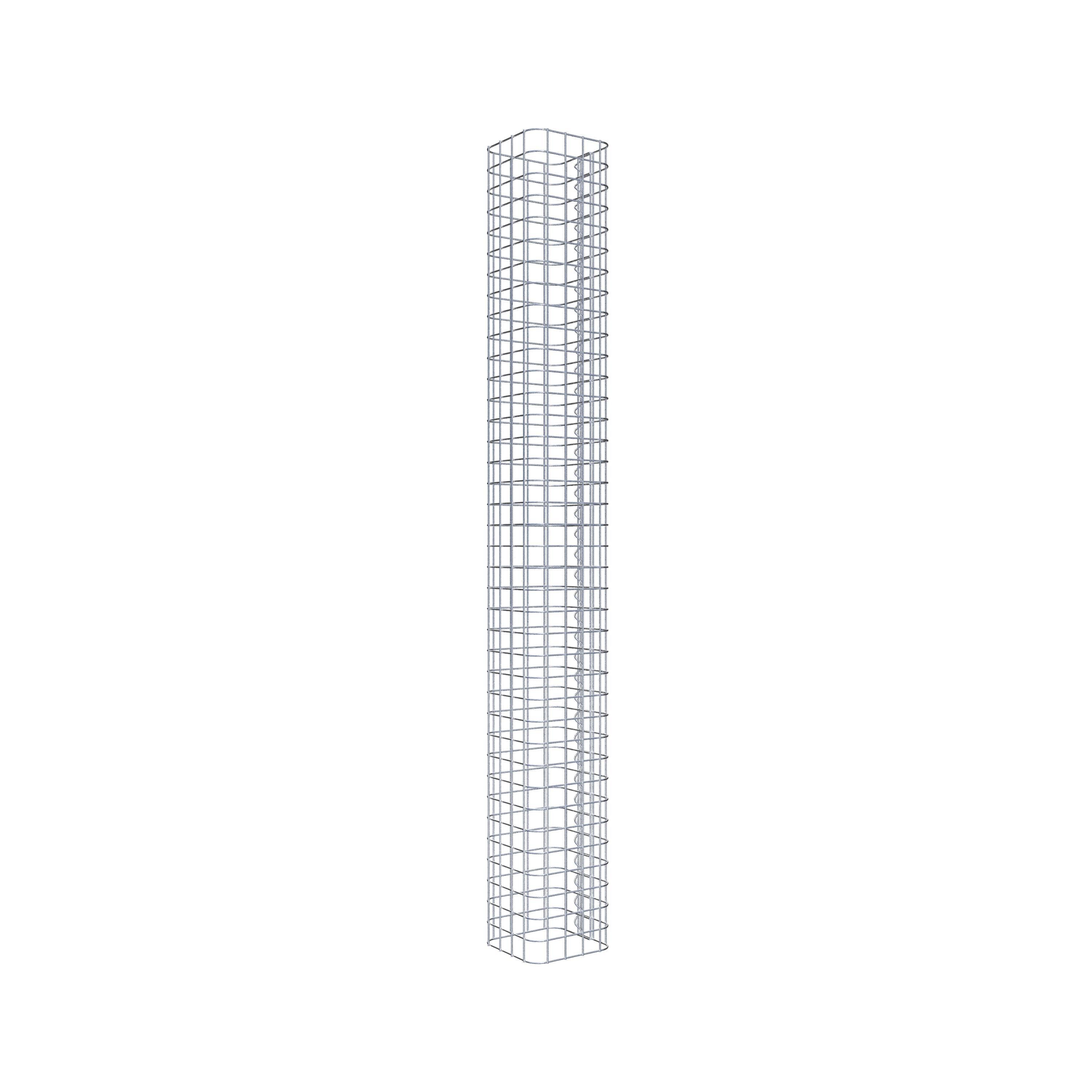 Gabionpelare 22 x 22 cm MW 5 x 5 cm kvadrat