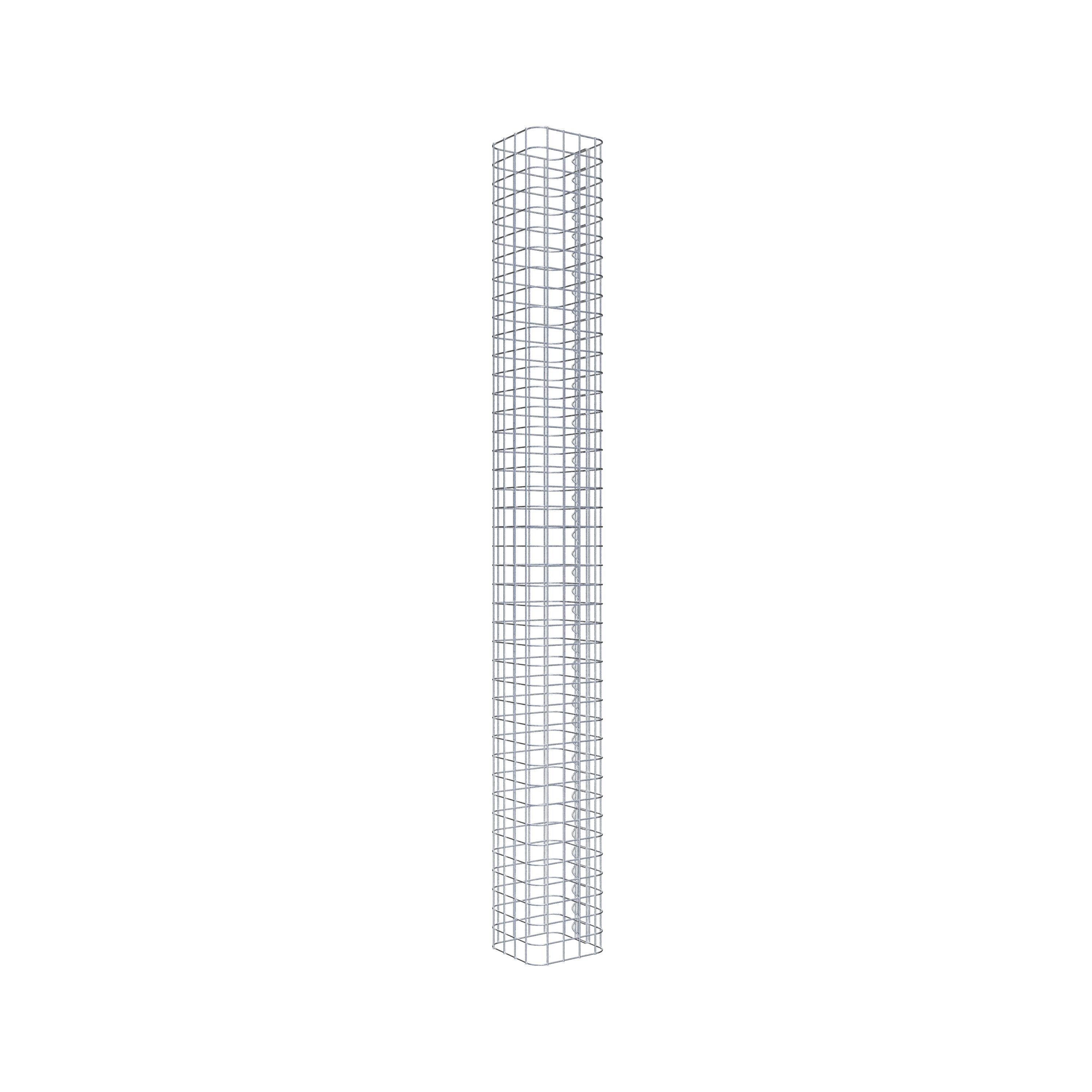 Gabionpelare 22 x 22 cm MW 5 x 5 cm kvadrat