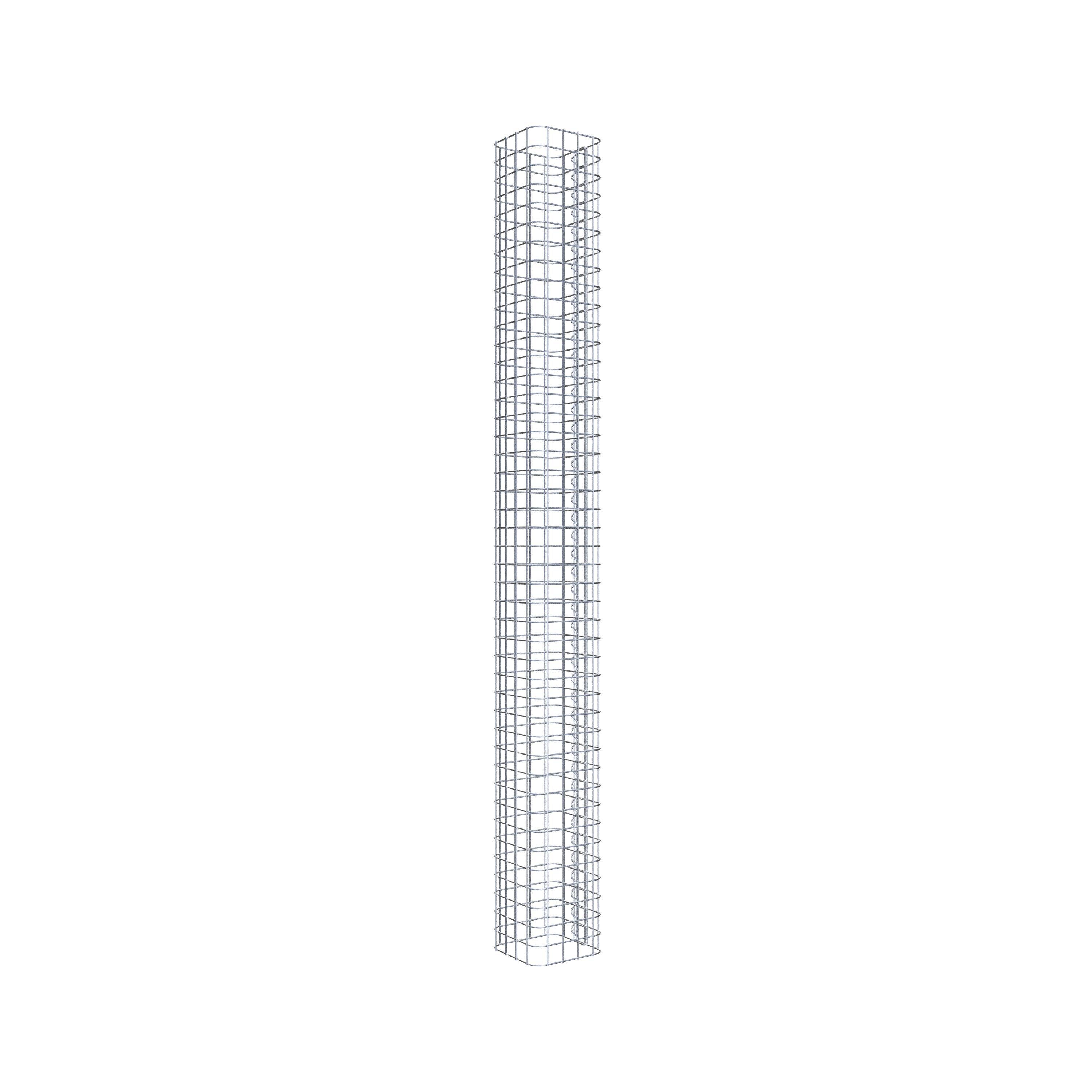 Gabionpelare 22 x 22 cm MW 5 x 5 cm kvadrat