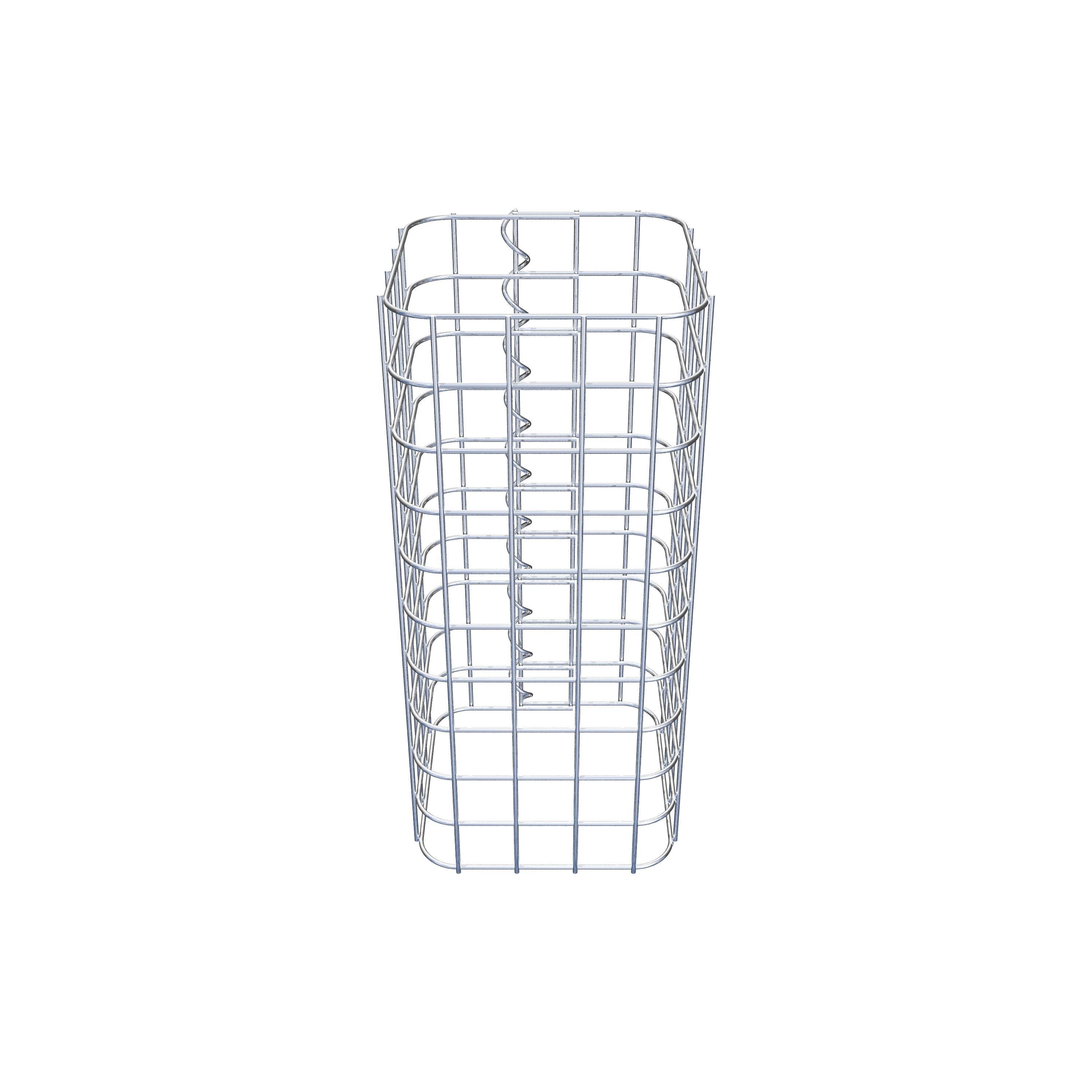 Gabionpelare 22 x 22 cm MW 5 x 5 cm kvadrat