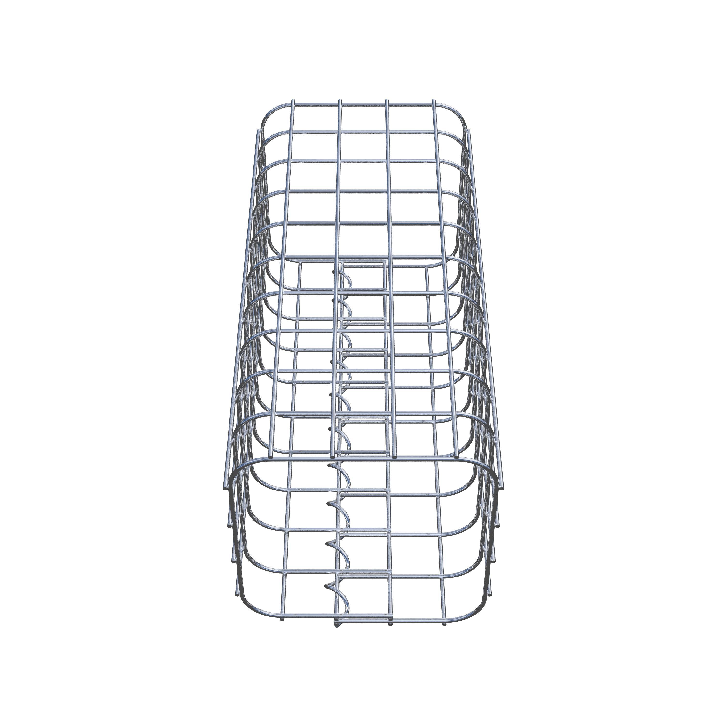 Gabionpelare 22 x 22 cm MW 5 x 5 cm kvadrat