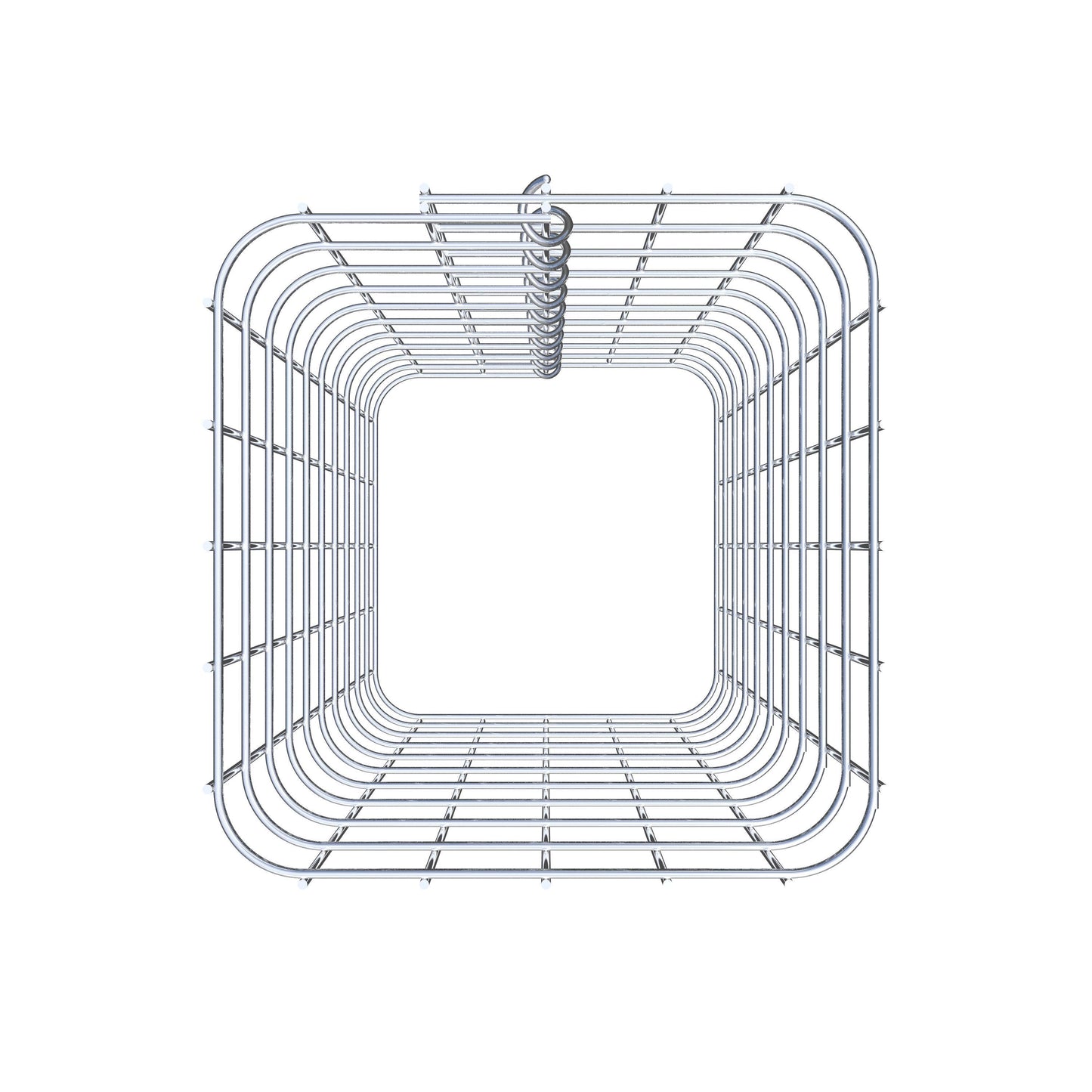 Columna de gaviones 27 x 27 cm MW 5 x 5 cm cuadrado
