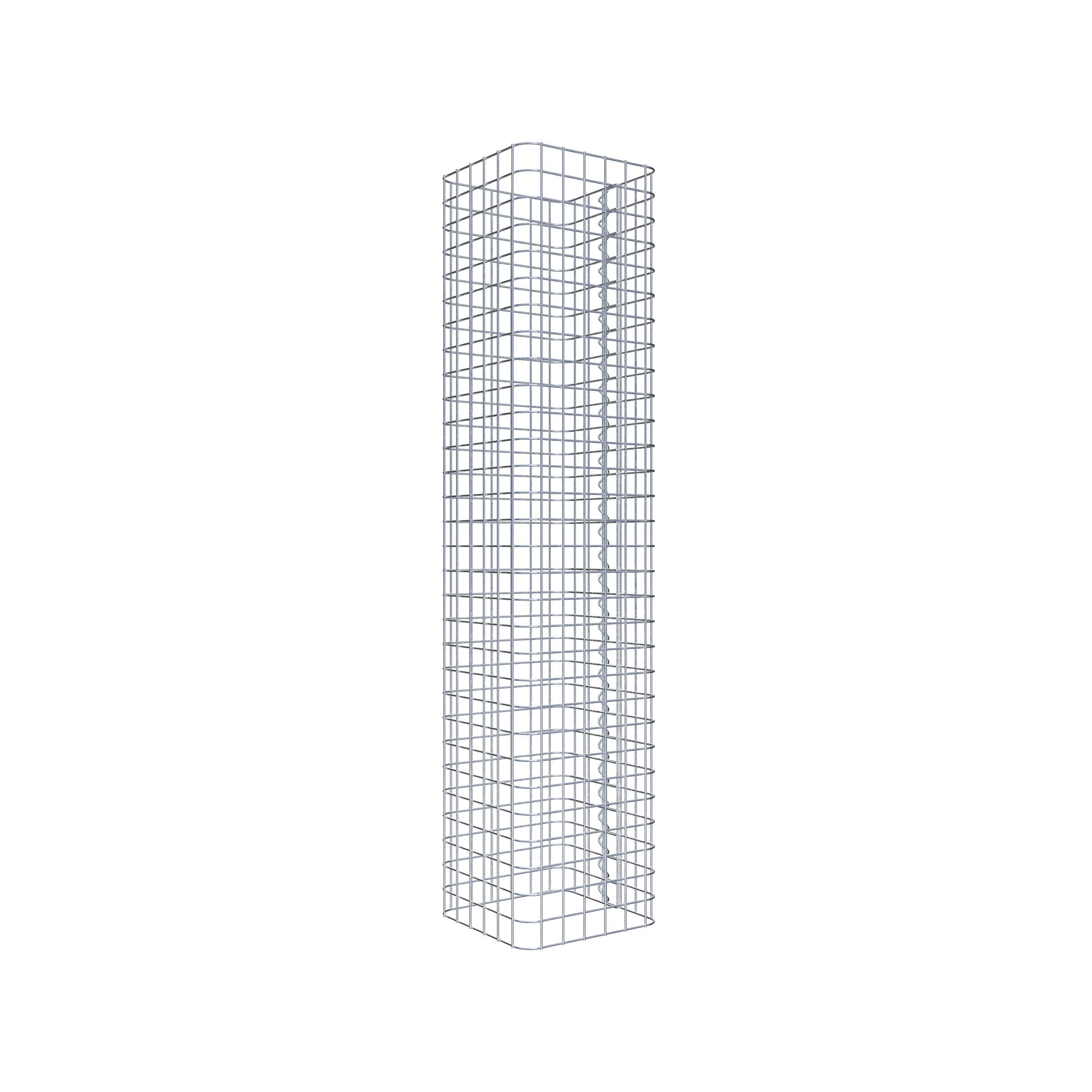Colonne de gabion 32 x 32 cm MW 5 x 5 cm carré