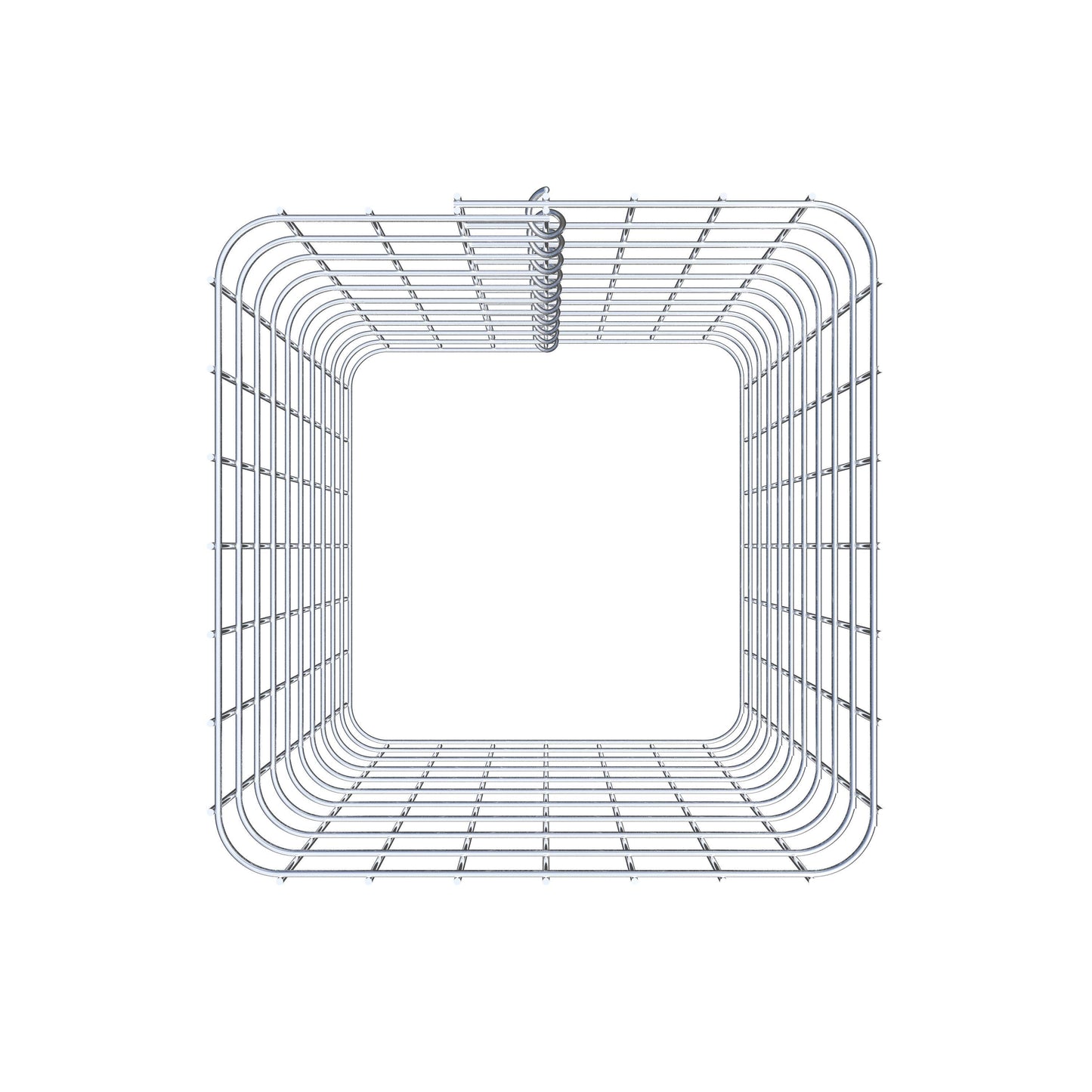 Colonne de gabion 37 x 37 cm MW 5 x 5 cm carré