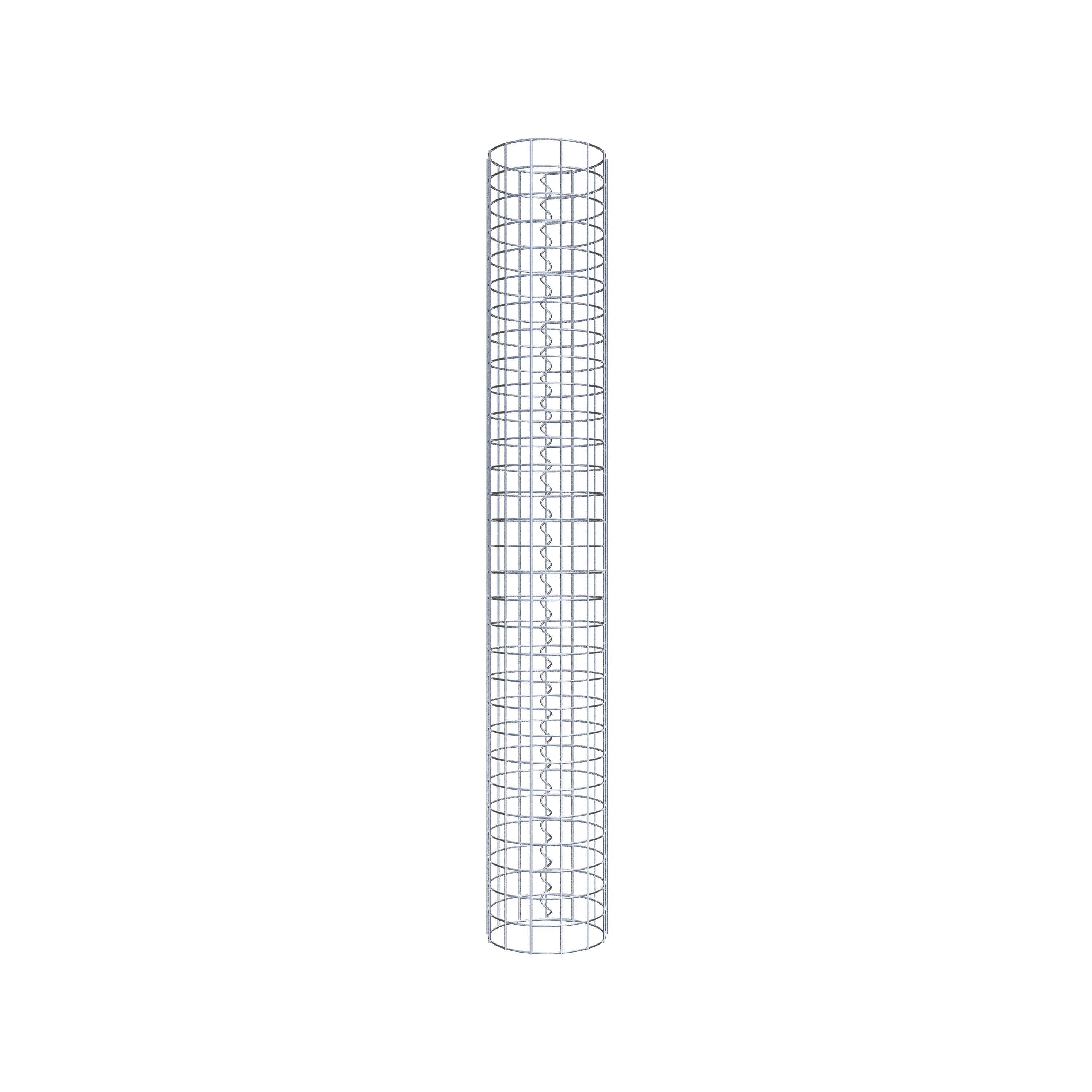 Colonne de gabion diamètre 22 cm MW 5 x 5 cm rond