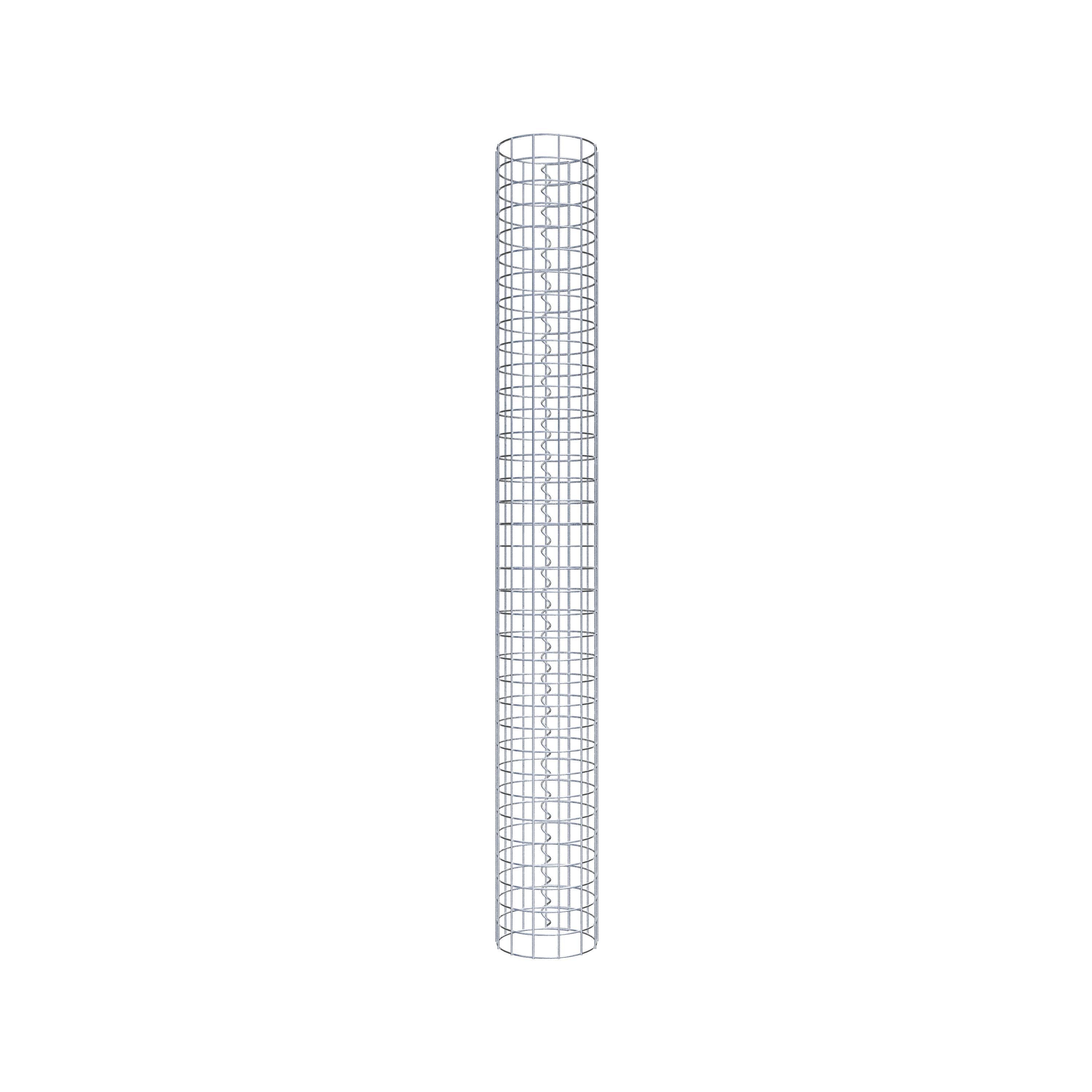 Colonne de gabion diamètre 22 cm MW 5 x 5 cm rond