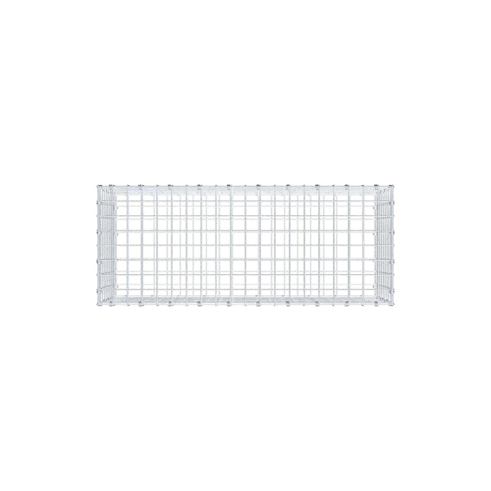 Gabion 100 cm x 40 cm x 40 cm (L x H x D), maskstorlek 5 x 5 cm, spiralring