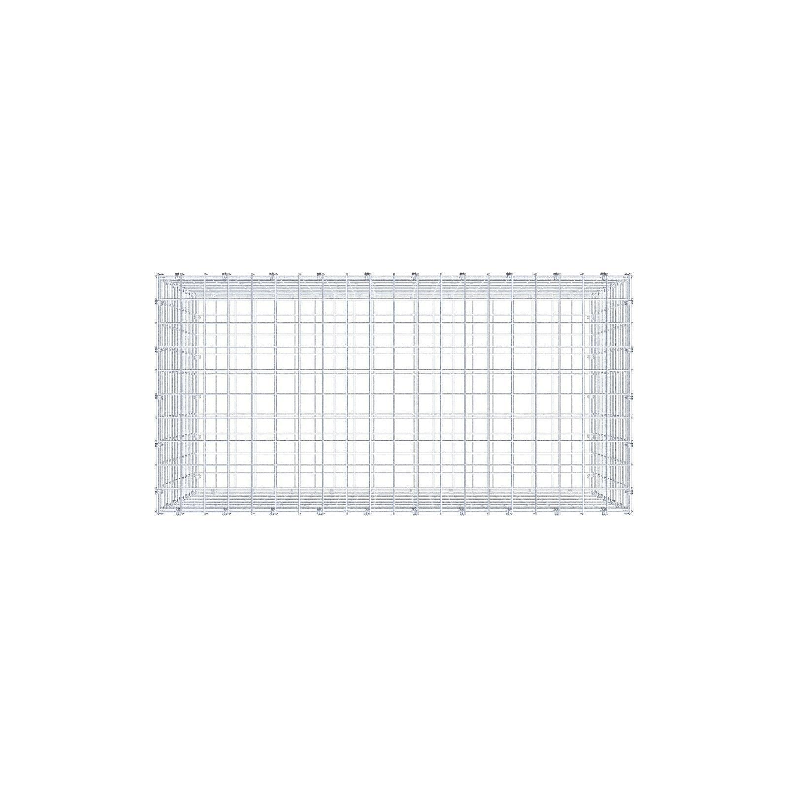 Gabione 100 cm x 60 cm x 50 cm (L x H x T), Maschenweite 5 x 5 cm, Spiralring