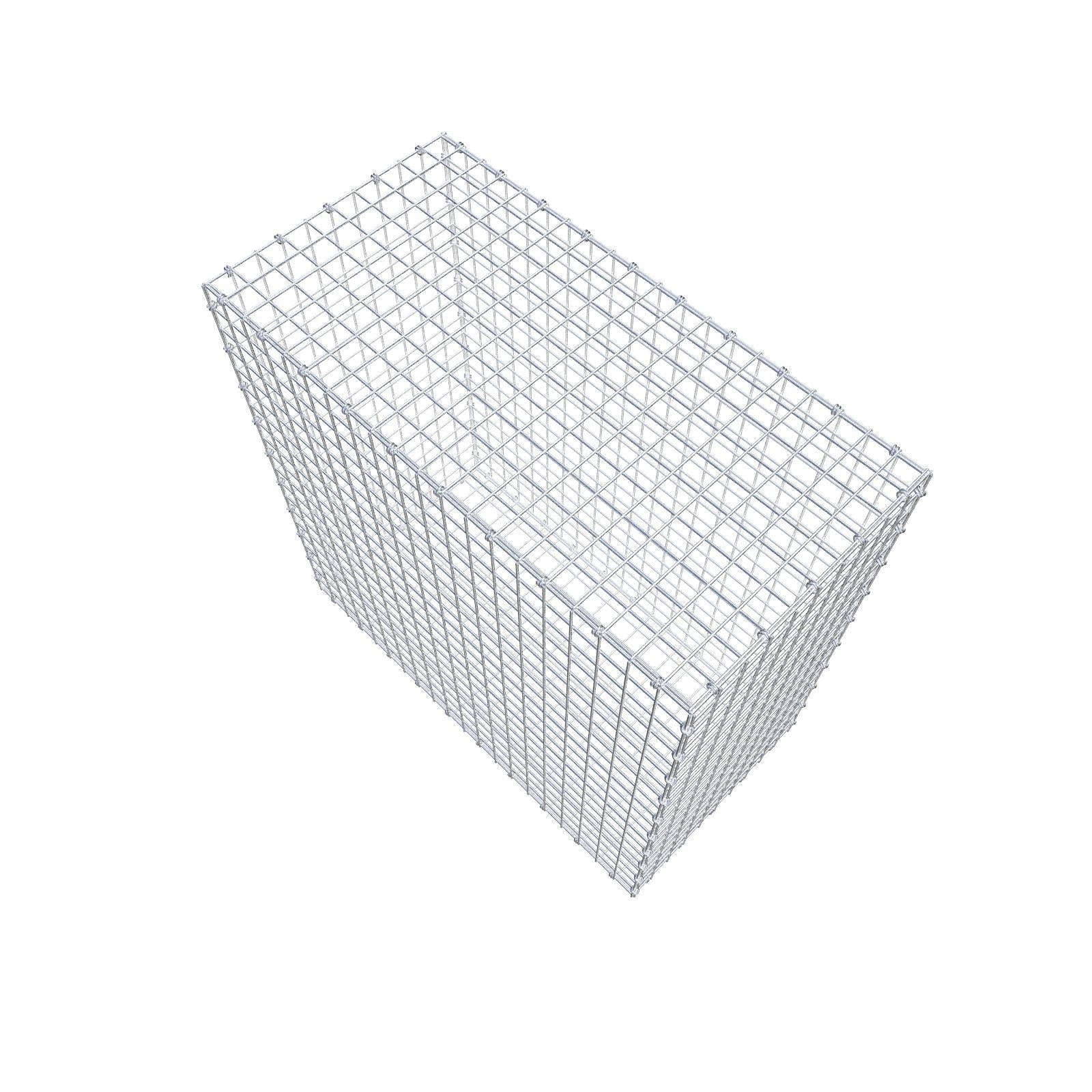 Schanskorf 100 cm x 100 cm x 50 cm (L x H x D), maaswijdte 5 x 5 cm, spiraalring