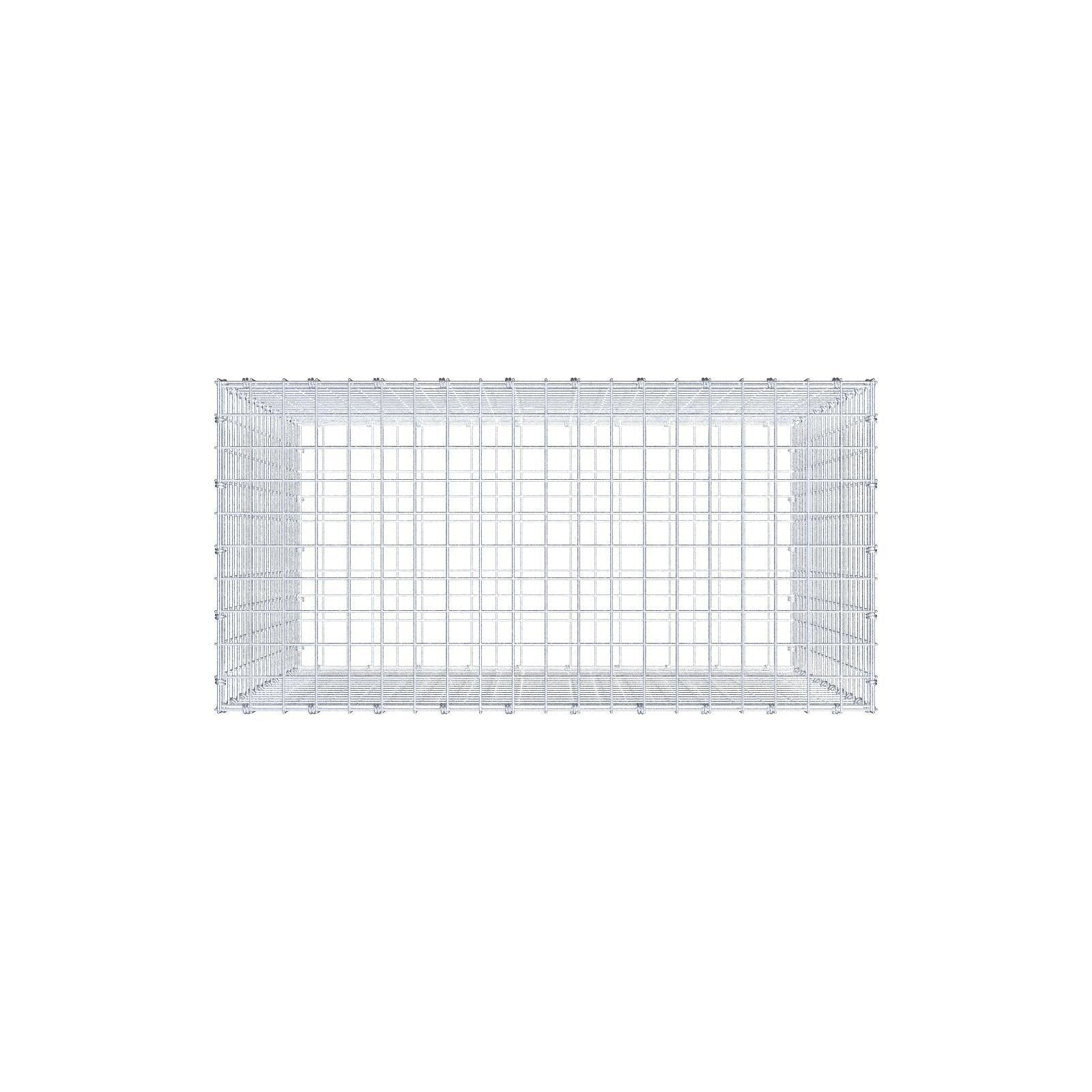 Schanskorf 100 cm x 100 cm x 50 cm (L x H x D), maaswijdte 5 x 5 cm, spiraalring