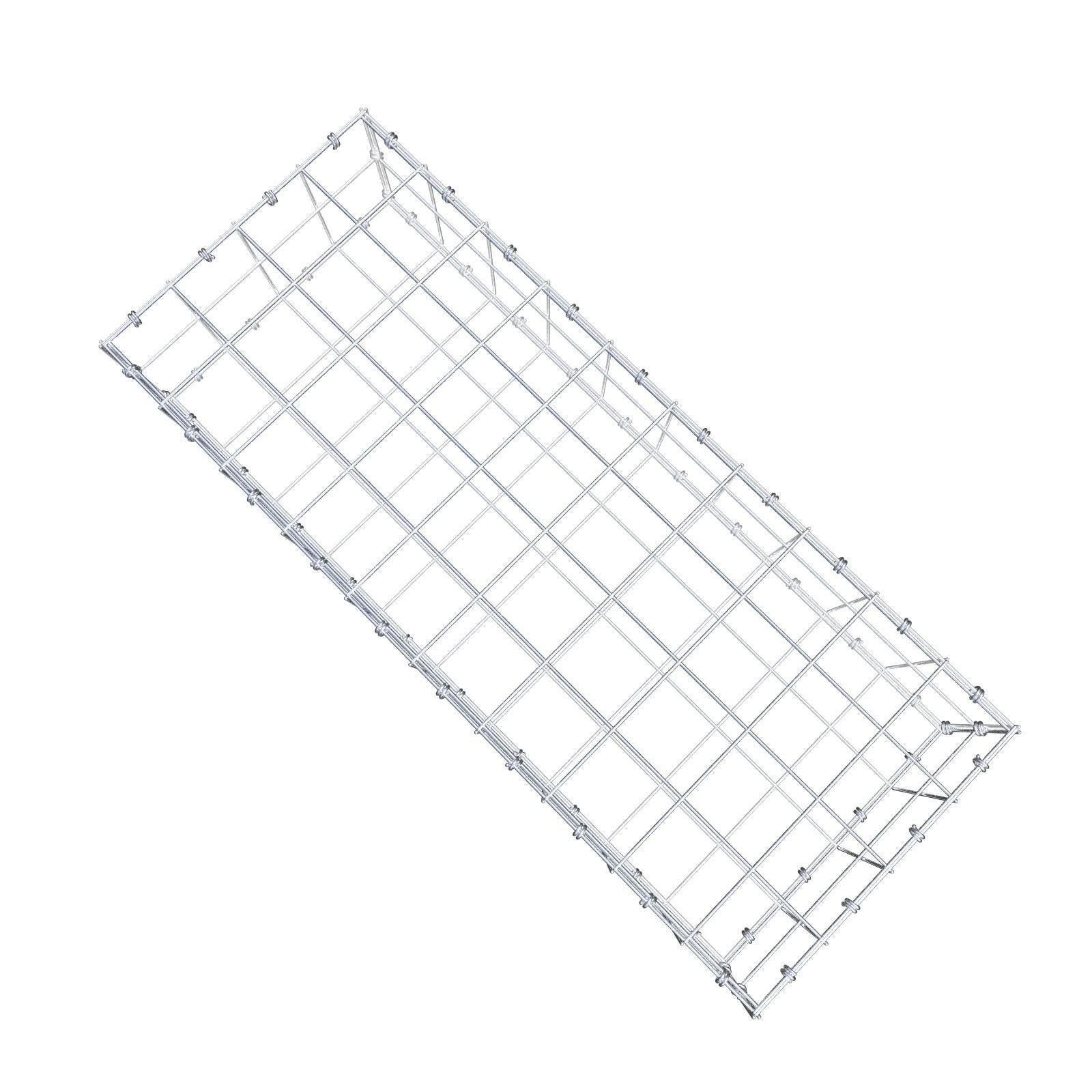 Schanskorf 100 cm x 20 cm x 40 cm (L x H x D), maaswijdte 10 x 10 cm, spiraalring