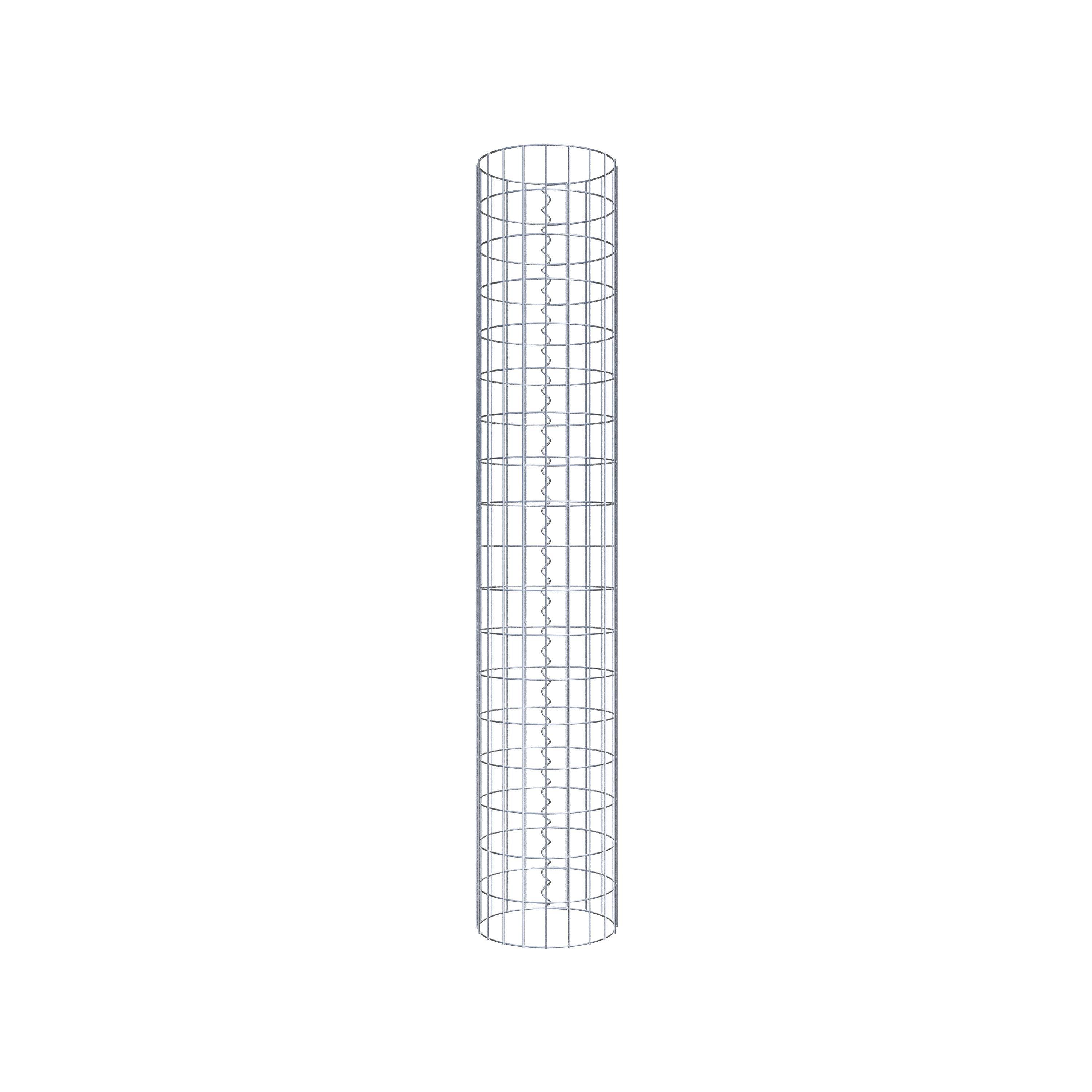 Gabionensäule Durchmesser 32 cm, MW 5 x 10 cm rund