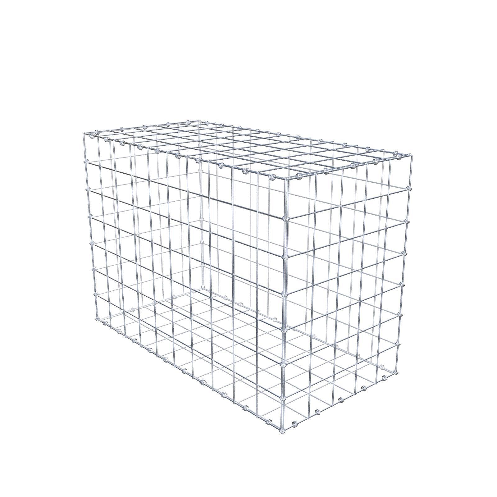 Schanskorf 100 cm x 70 cm x 50 cm (L x H x D), maaswijdte 10 x 10 cm, spiraalring