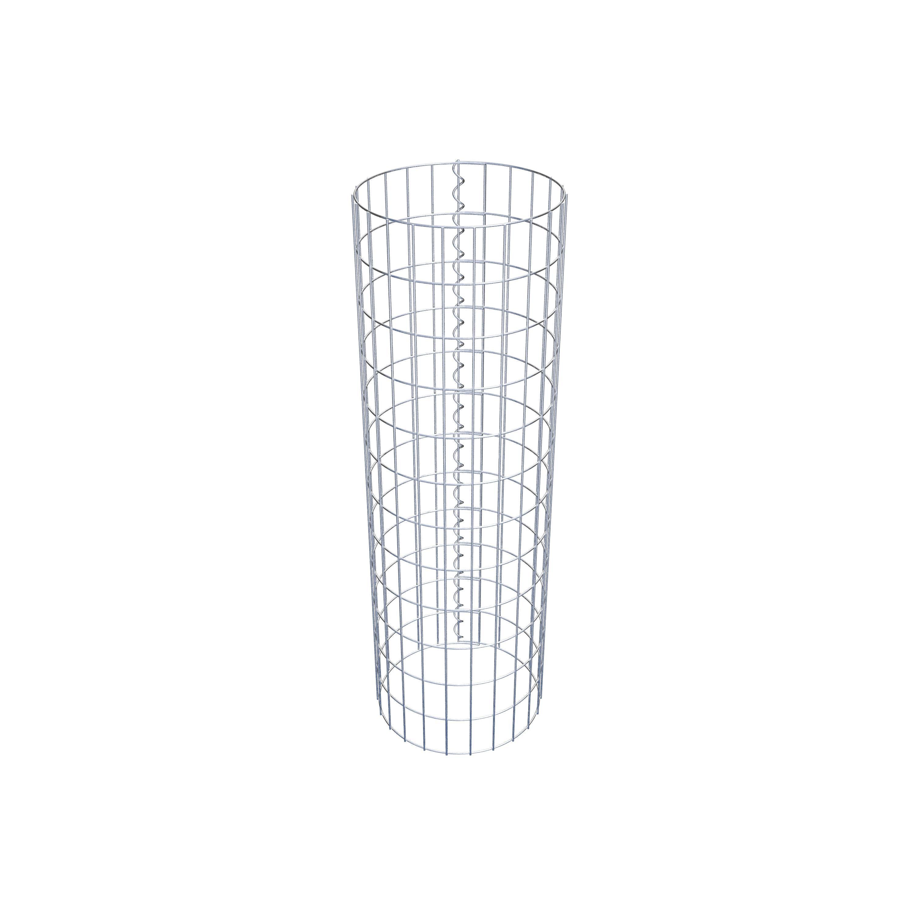 Gabionpelare diameter 37 cm, MW 5 x 10 cm rund