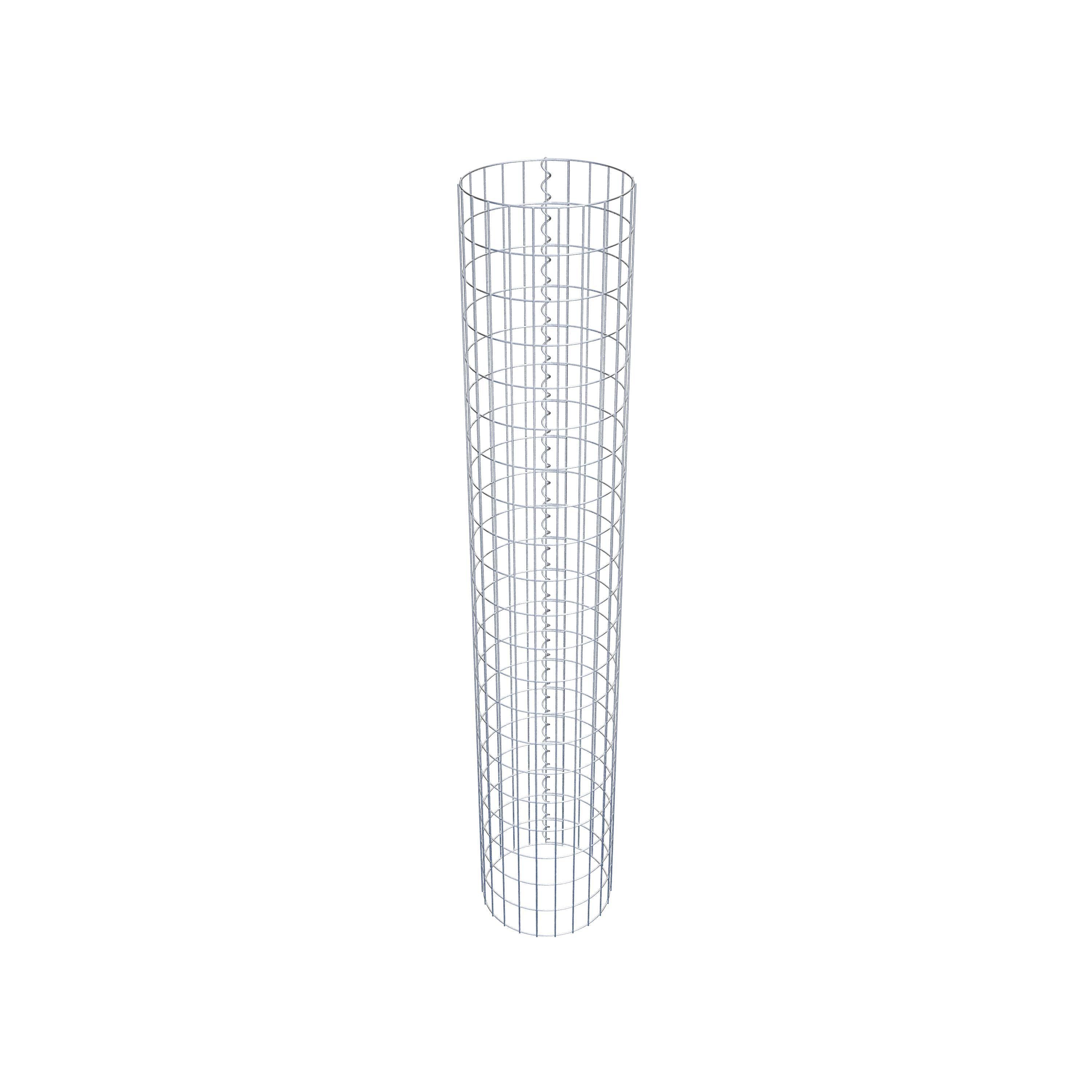 Gabionpelare diameter 37 cm, MW 5 x 10 cm rund