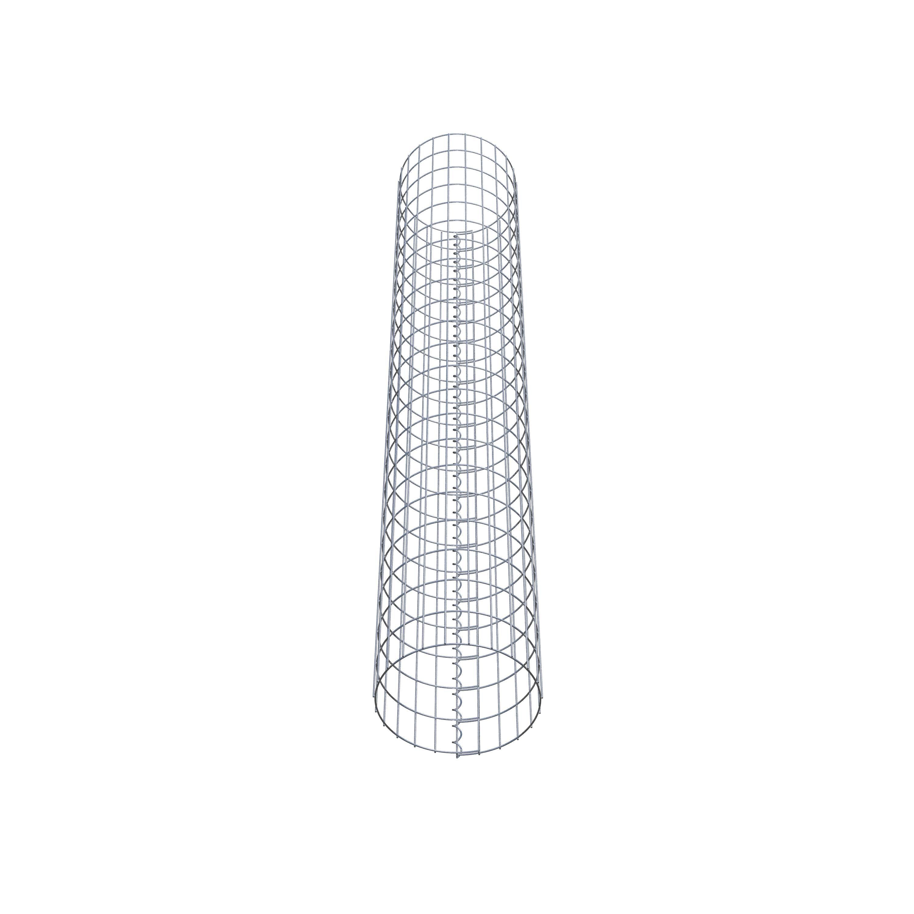 Gabionpelare diameter 37 cm, MW 5 x 10 cm rund